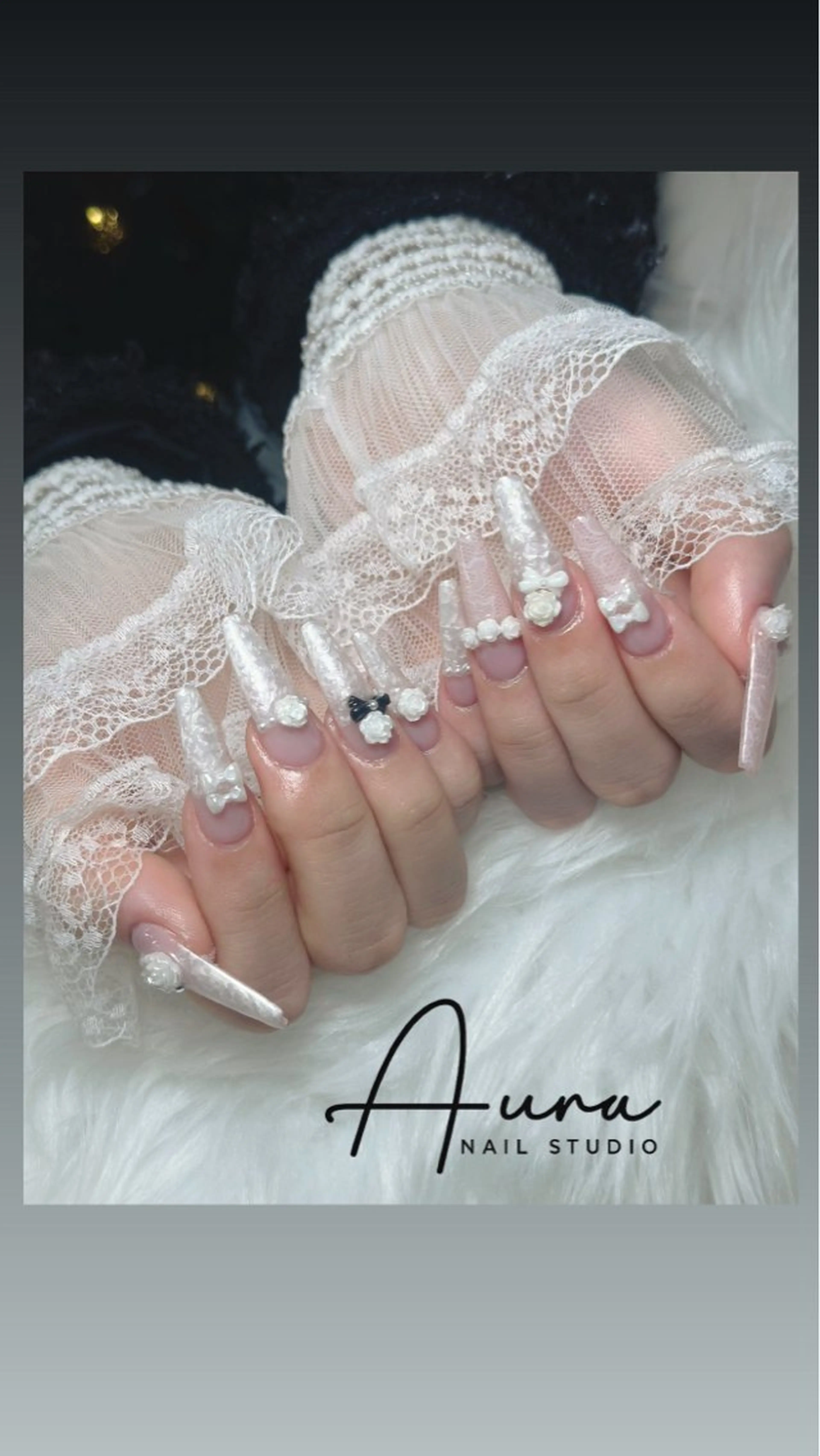 ネイル ハンドネイル Aura Nail Studioのネイルデザイン