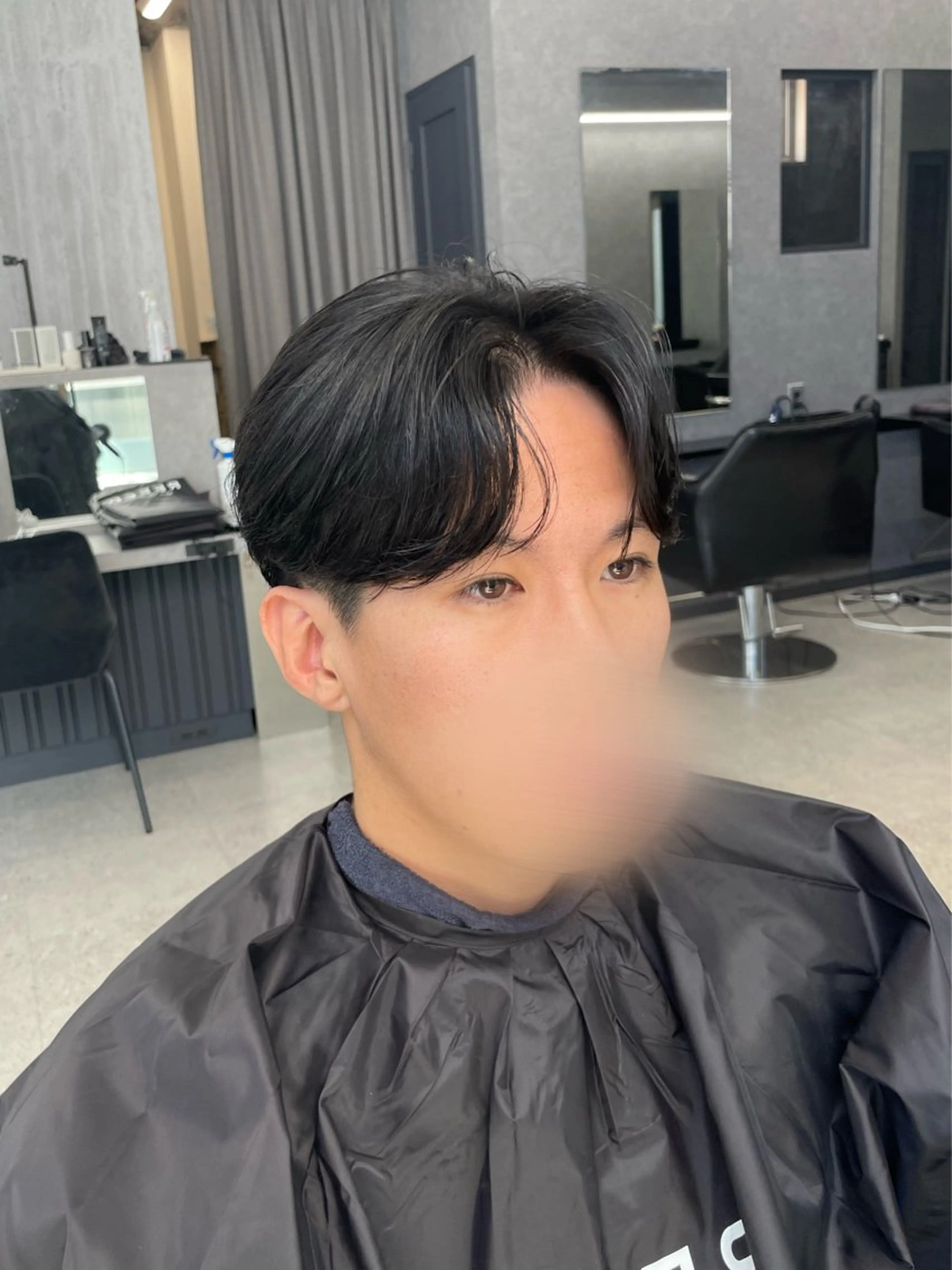 ショート パーマ メンズ カルマパーマ メンズパーマ 毛流れ縮毛矯正✨ メンズ那智優貴のヘアスタイル