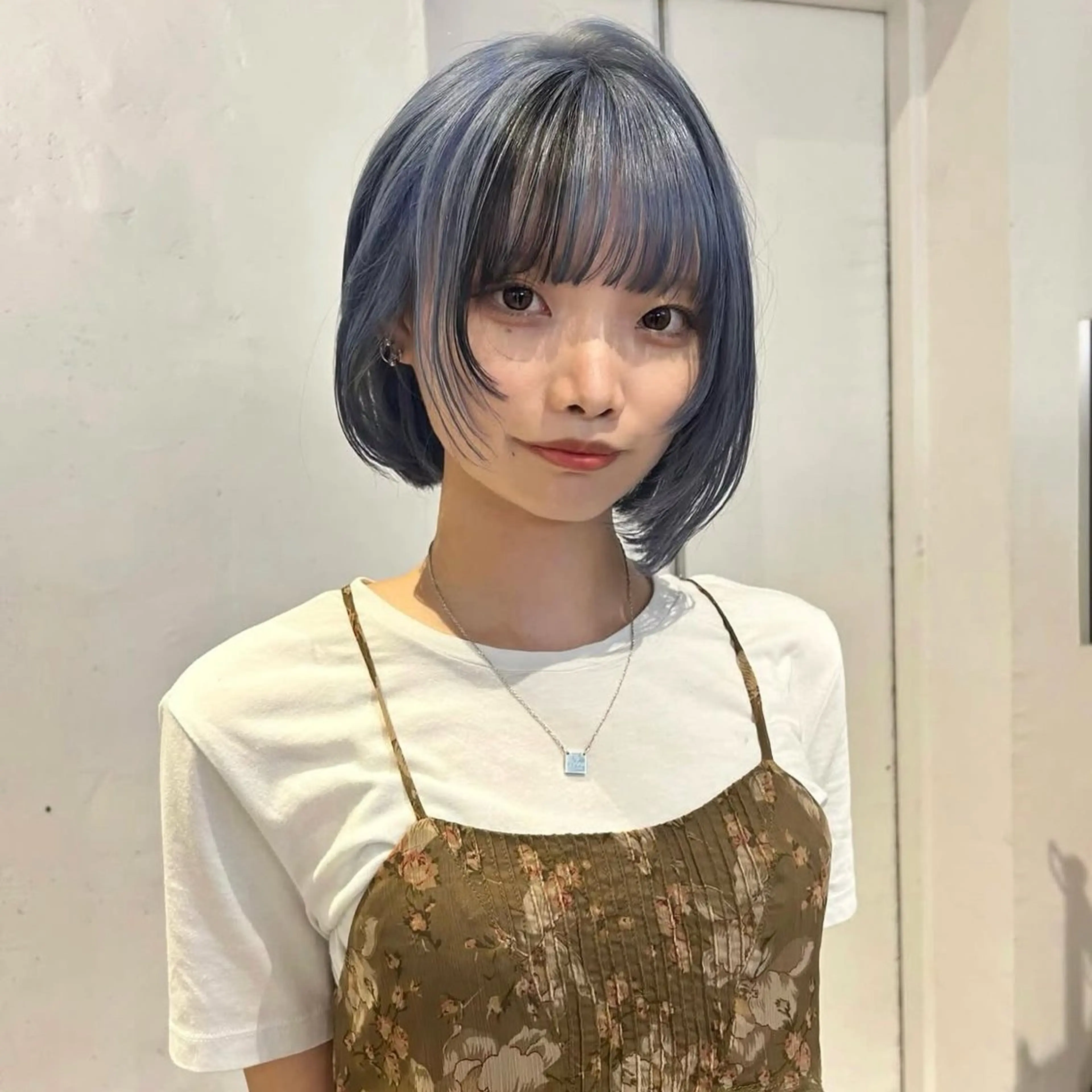 カラー カット ヘアカラー ハッシュレイヤー/ ハイトーン/senaのヘアスタイル