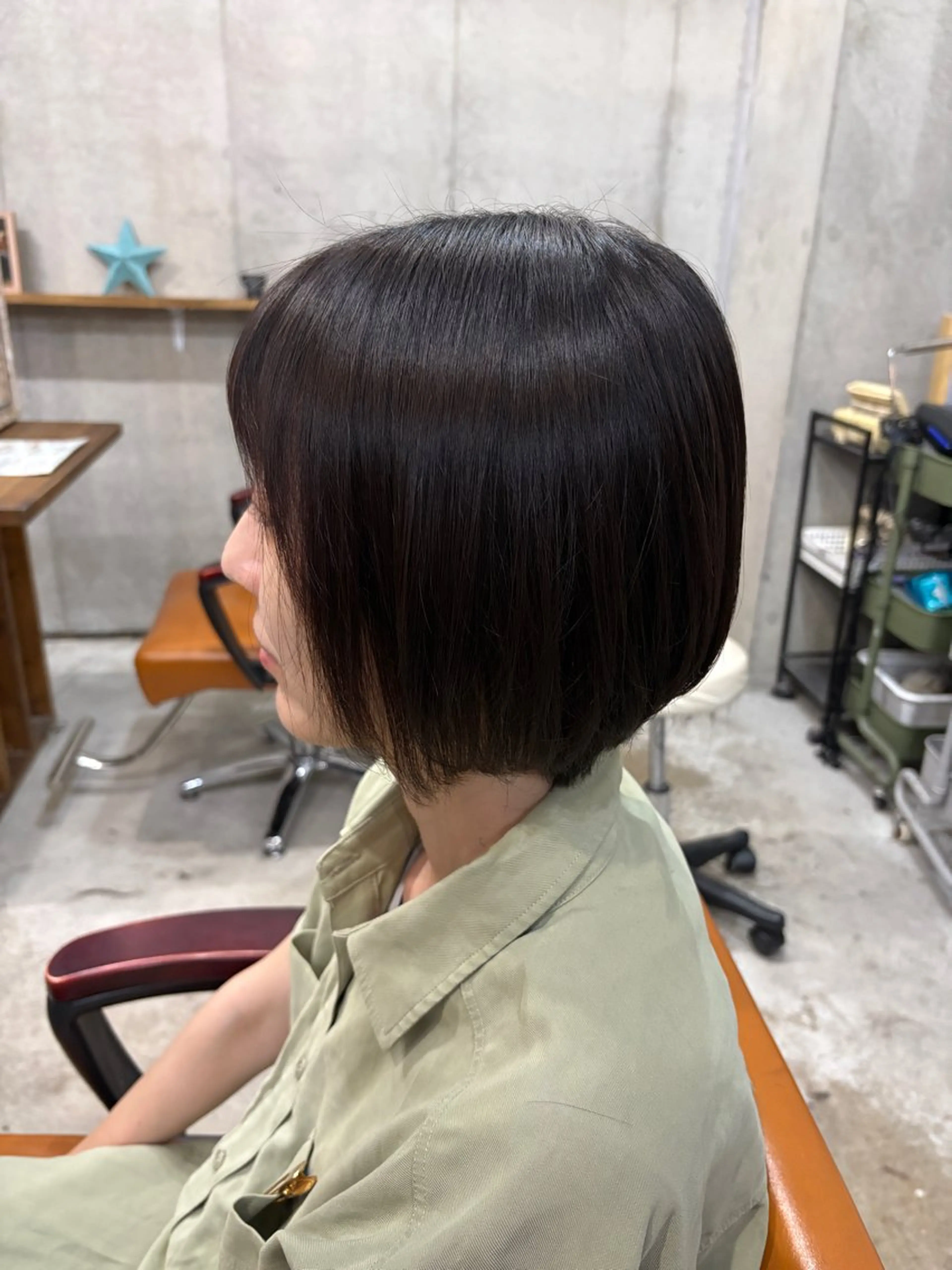 骨格似合わせカット+2stepトリートメント🍒の写真