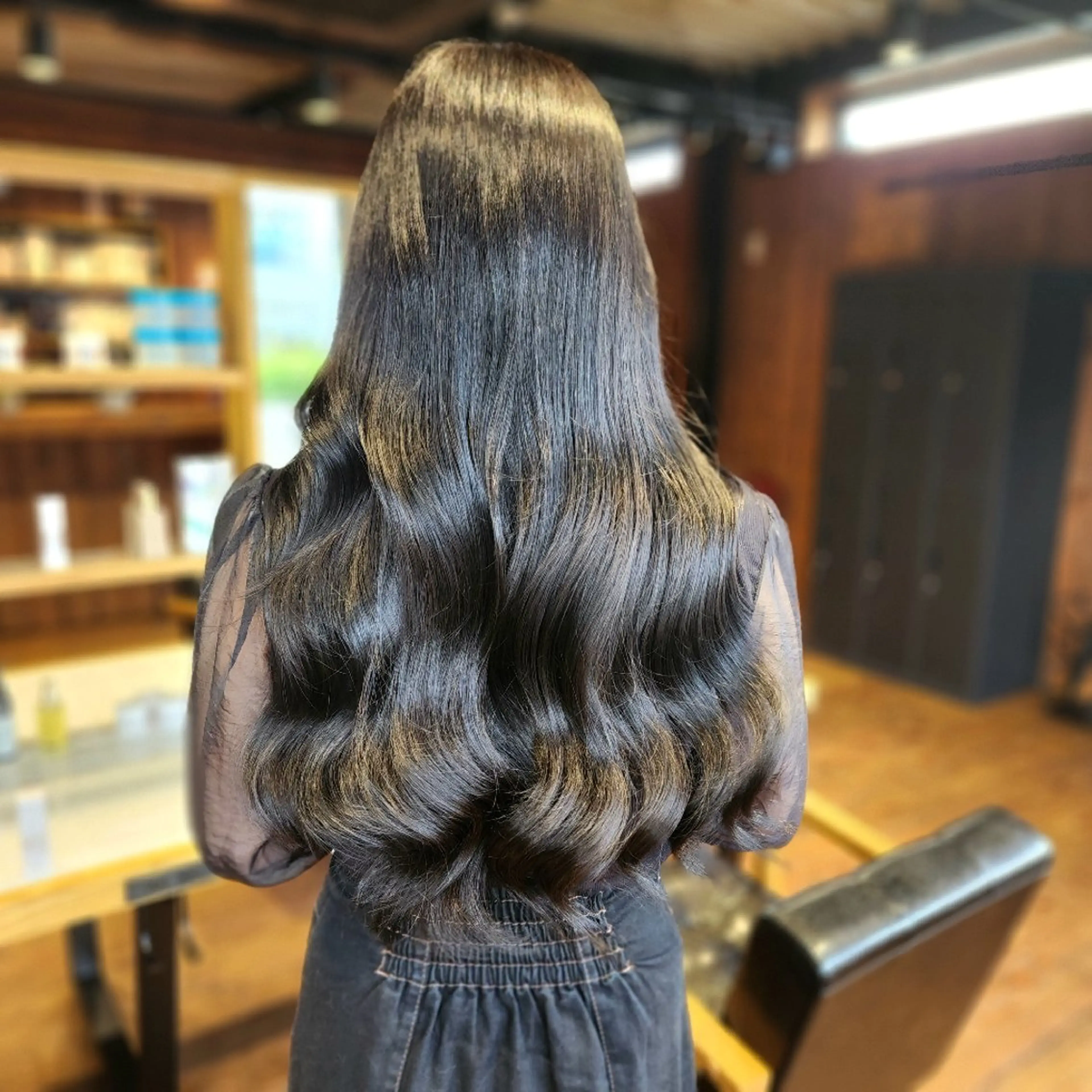 ロング カラー トリートメント O.hair designers所属・シールエクステ🎀 ホシノ🕒ユウカのヘアスタイル