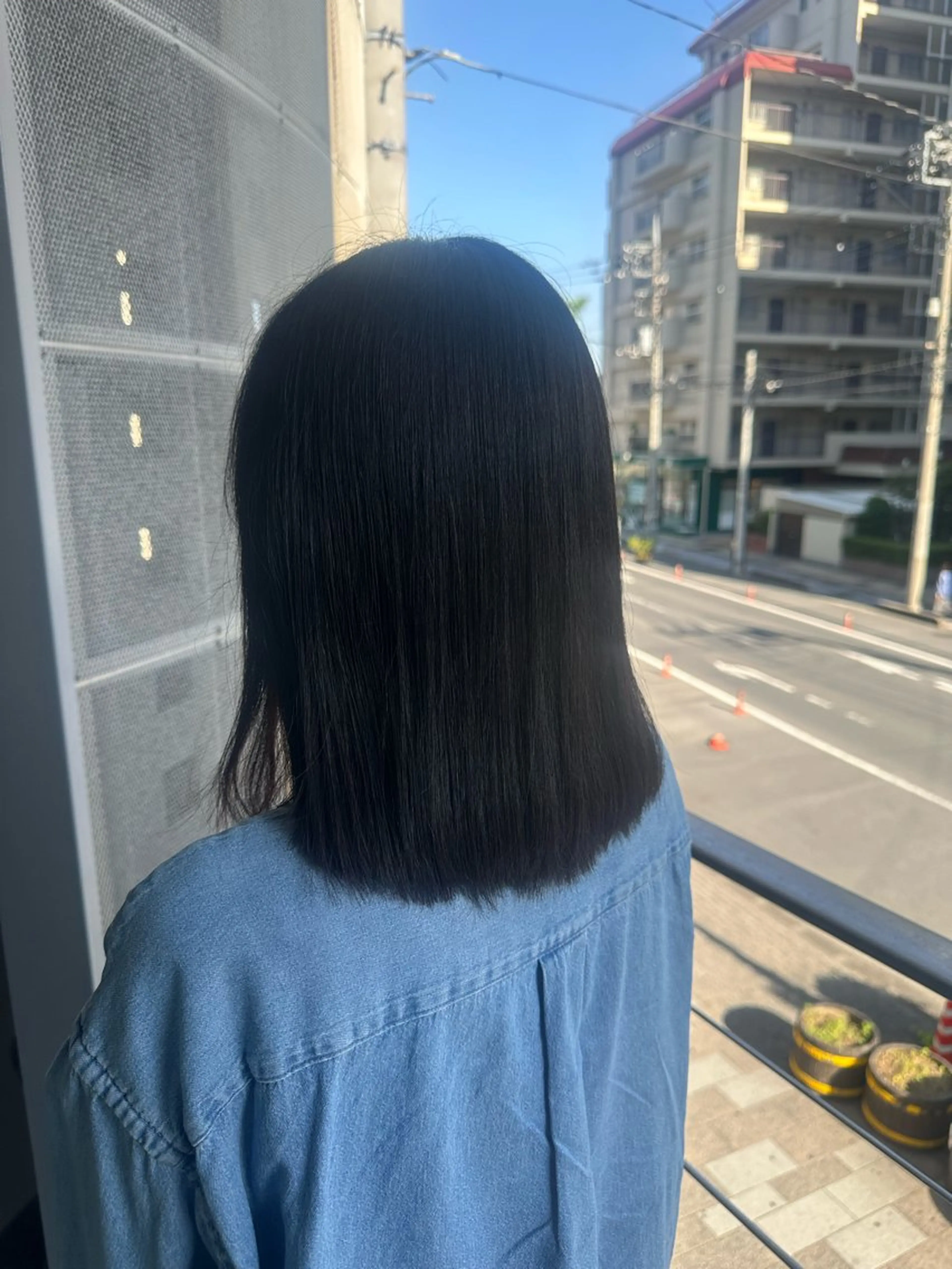 ミディアム 吉田 愛梨のヘアスタイル