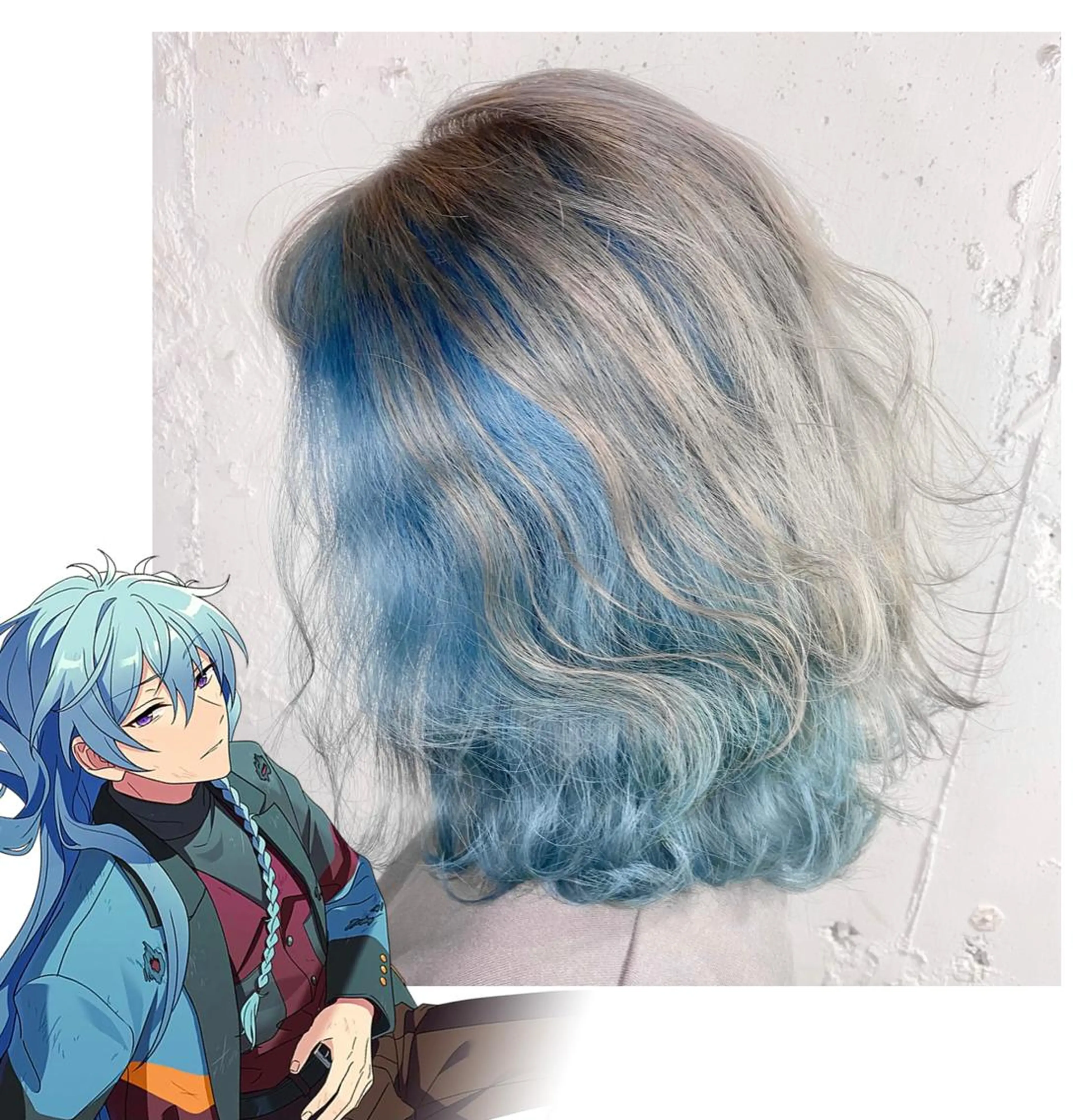 ミディアム カラー GARU-ガル-所属・TSUNO🦖 派手髪/オタク美容師のヘアスタイル