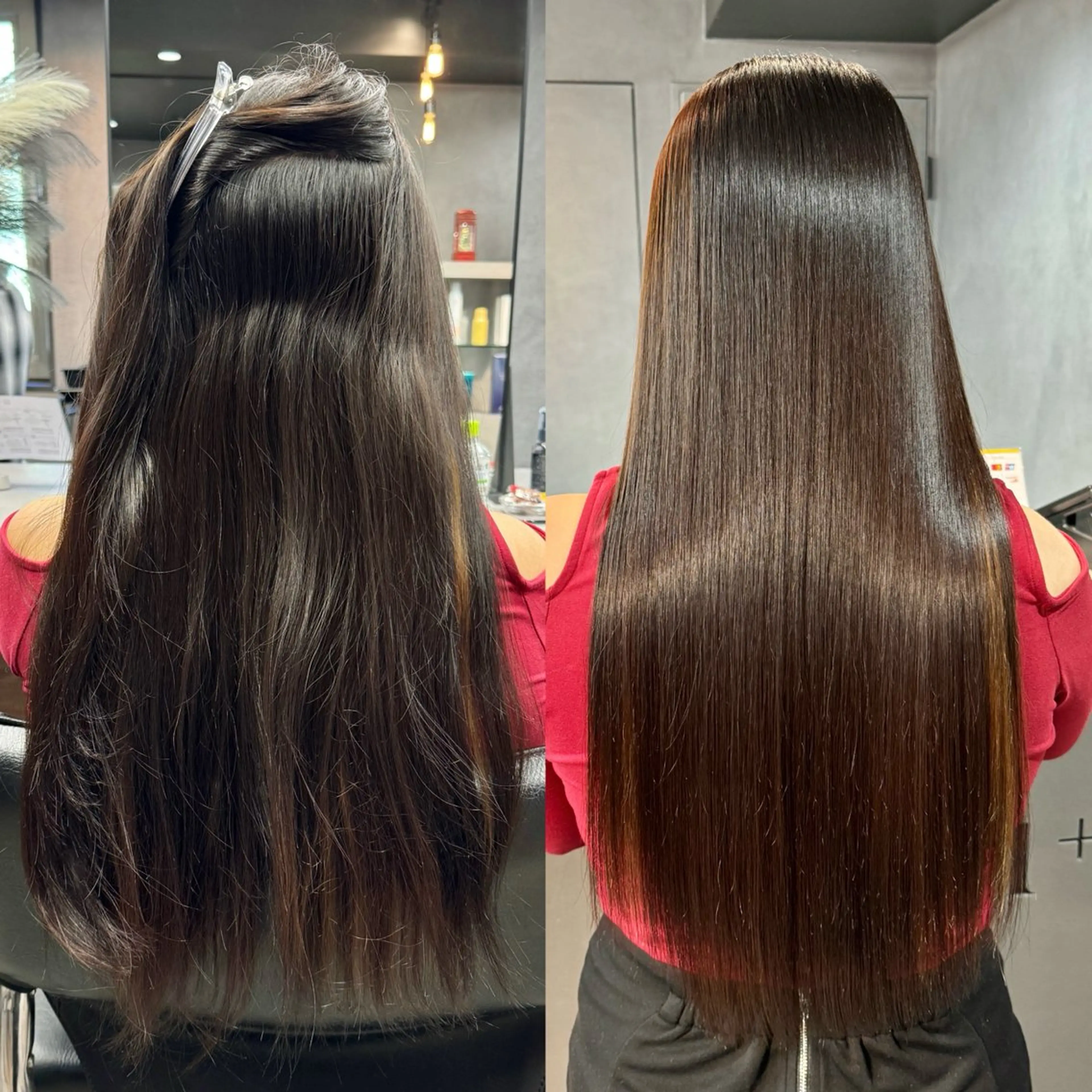 ロング カット 縮毛矯正 髪質改善/艶髪 MINAMIのヘアスタイル