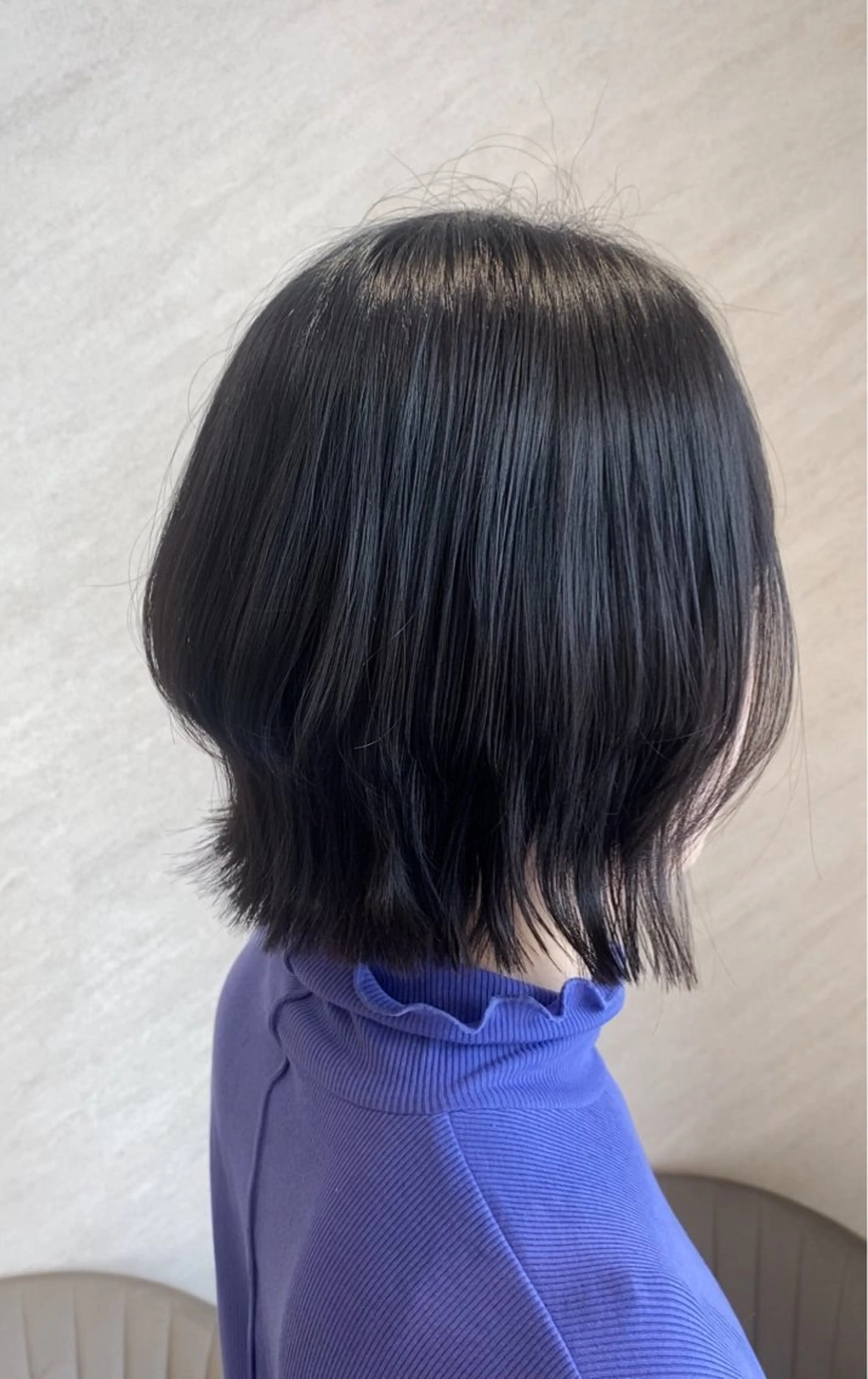 ミディアム レイヤーカット 佐藤 生基のヘアスタイル