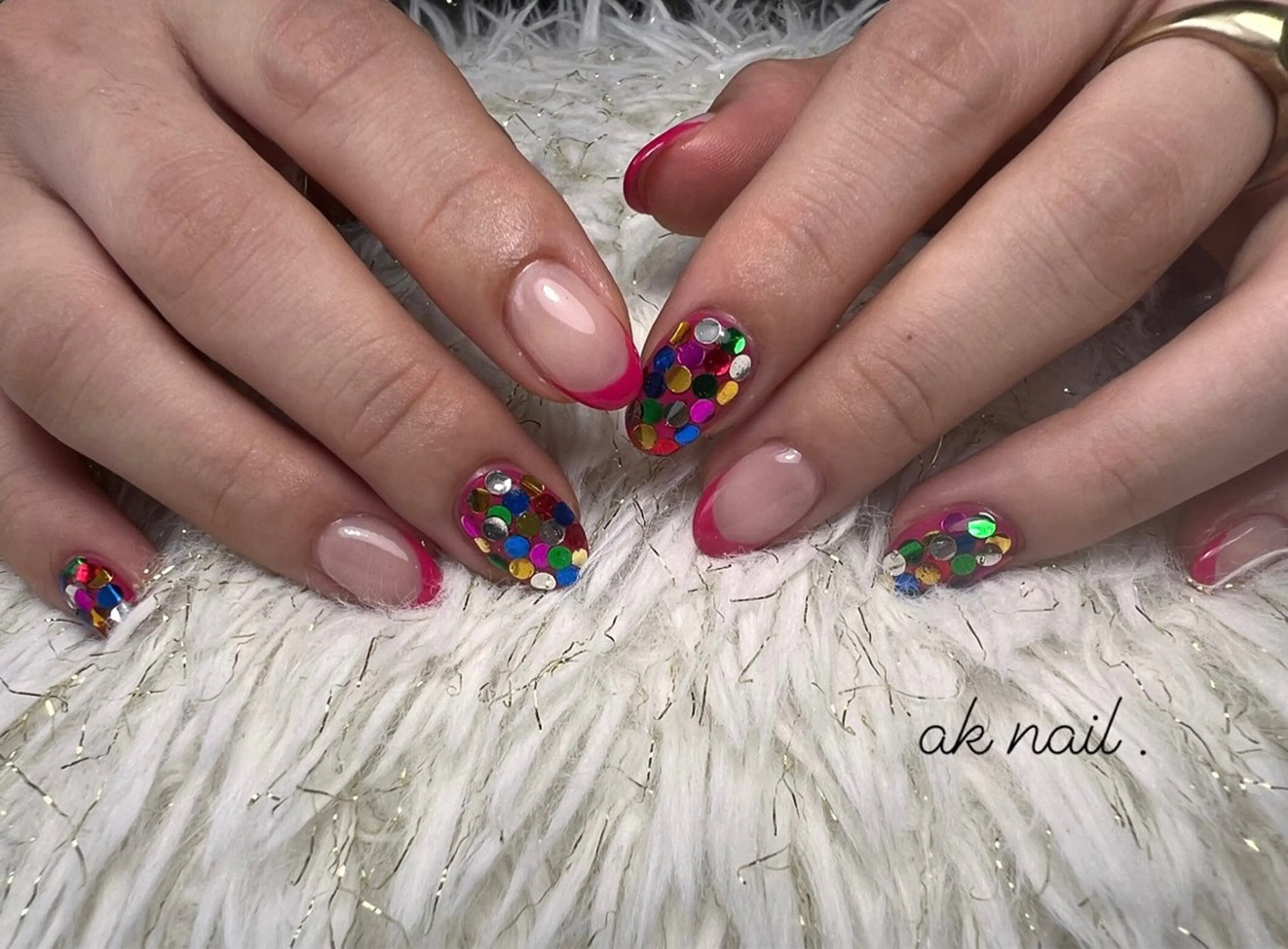 ネイル ハンドネイル ak nail .のネイルデザイン