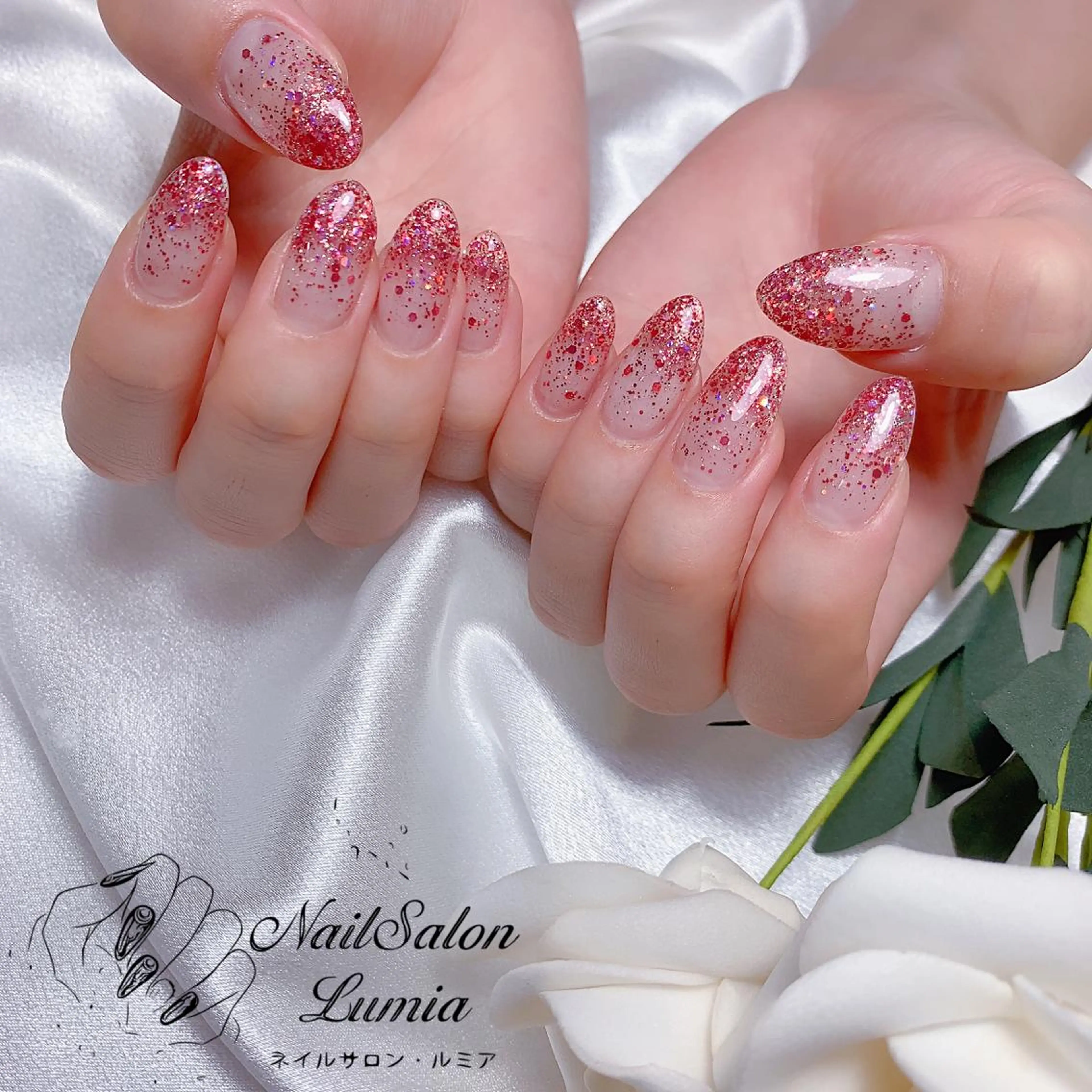 ネイル ハンドネイル ネイルサロン ルミア Lumia 店長のネイルデザイン