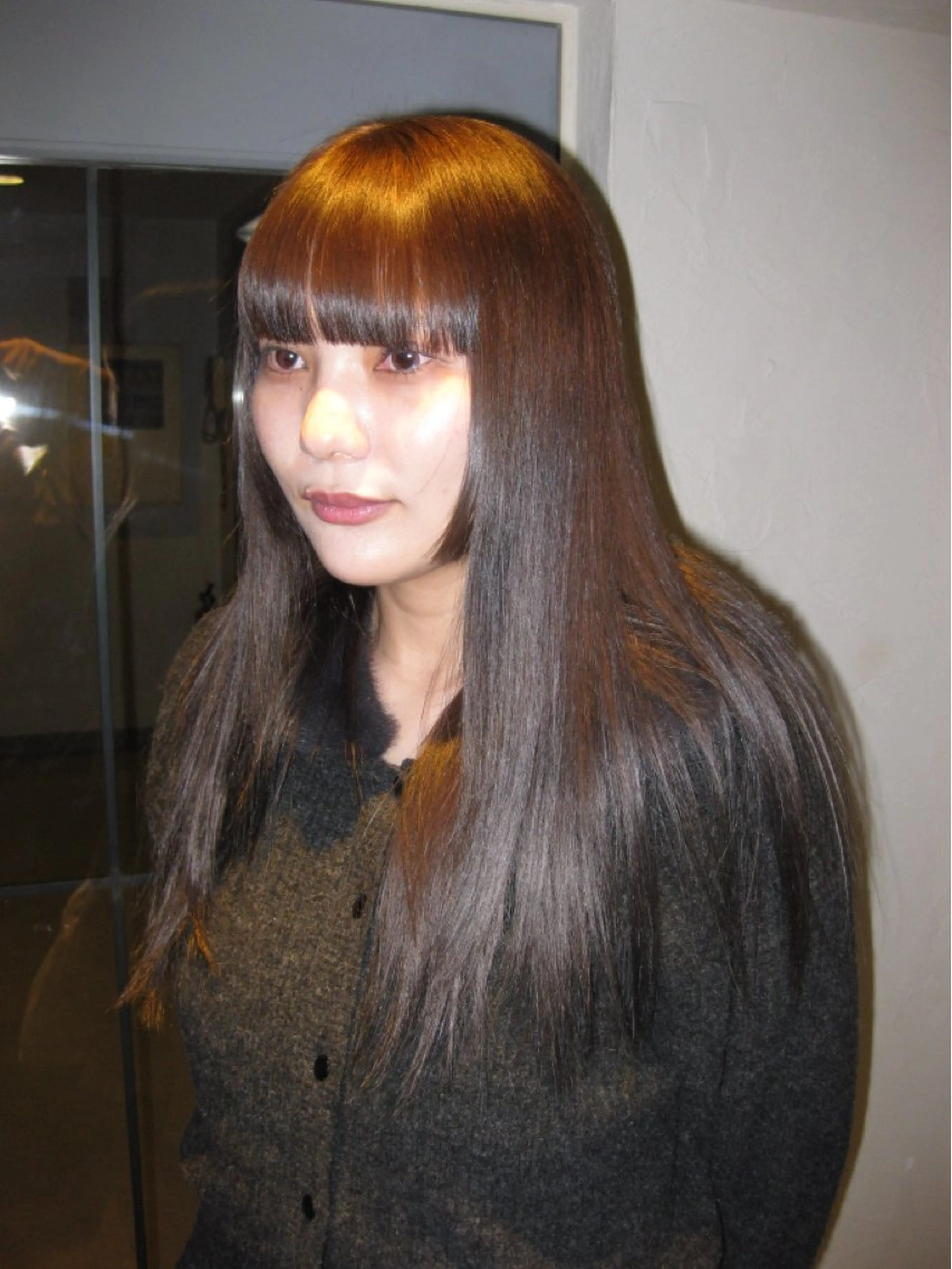 ロング カラー 今井 香奈恵のヘアスタイル