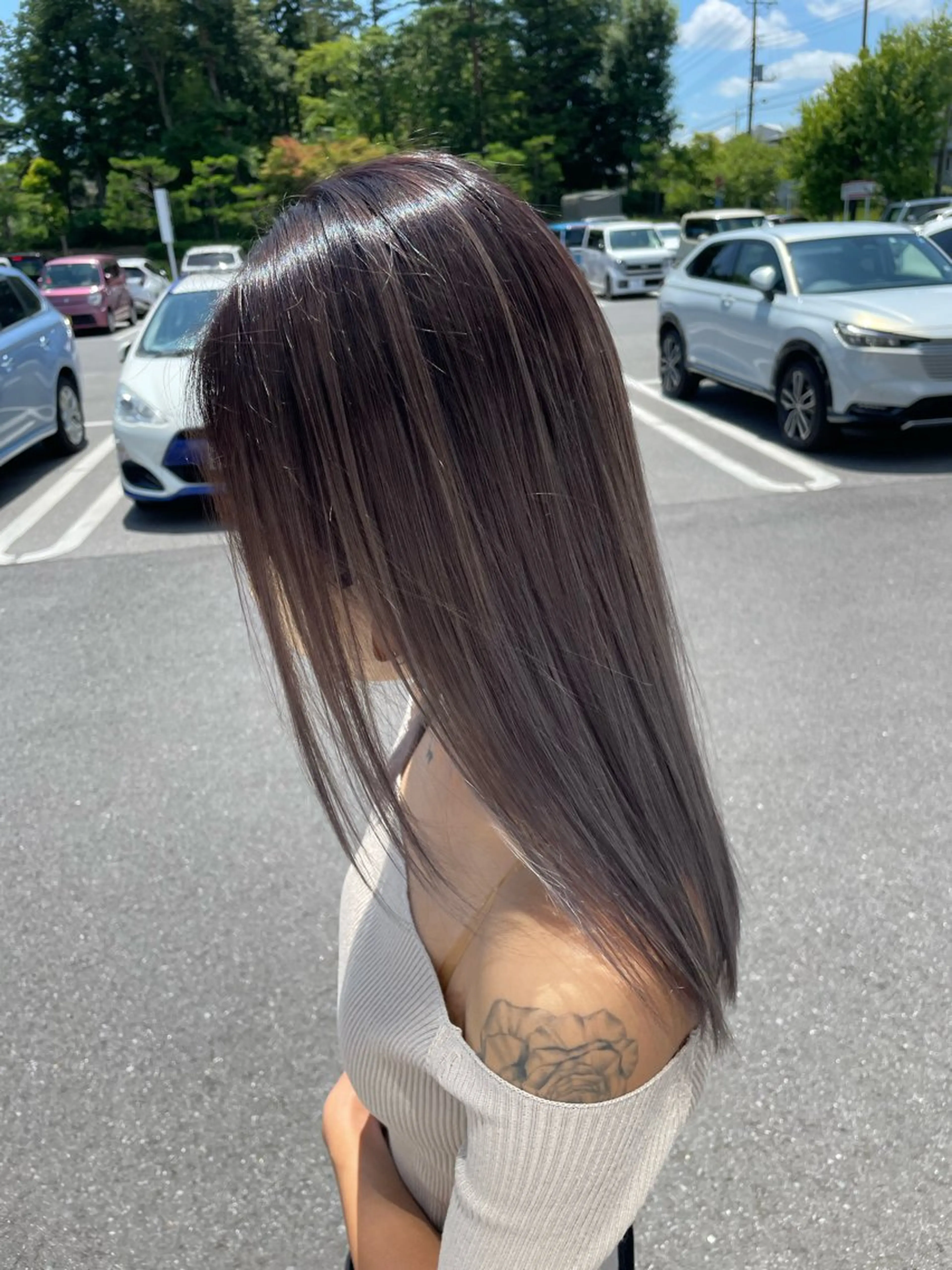 セミロング カラー ヘアカラー 色川 優斗《髪質改善》のヘアスタイル