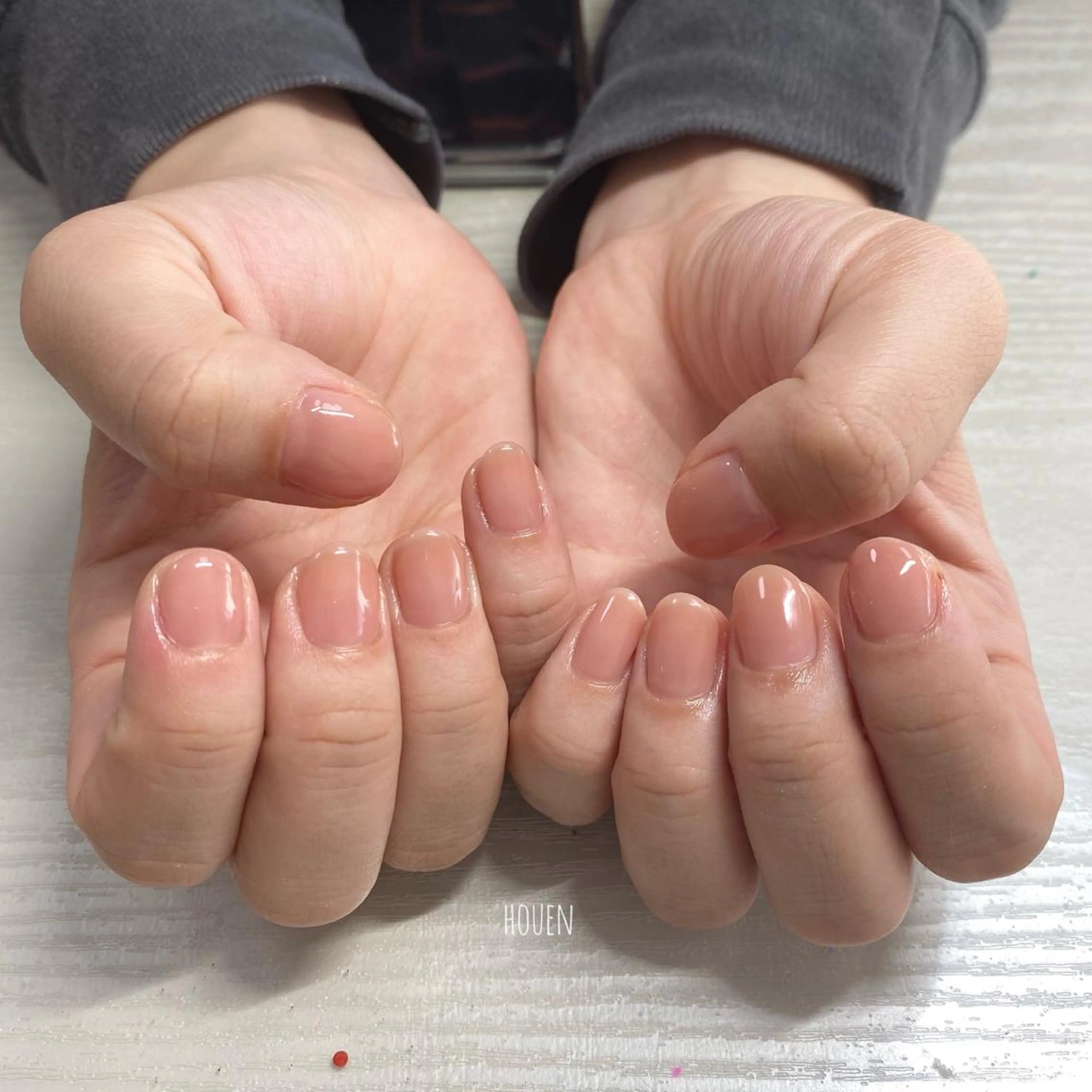 ネイル ワンカラーネイル I P'ink nail salon所属・I pinknail 韓国風·持ち込み専門のネイルデザイン