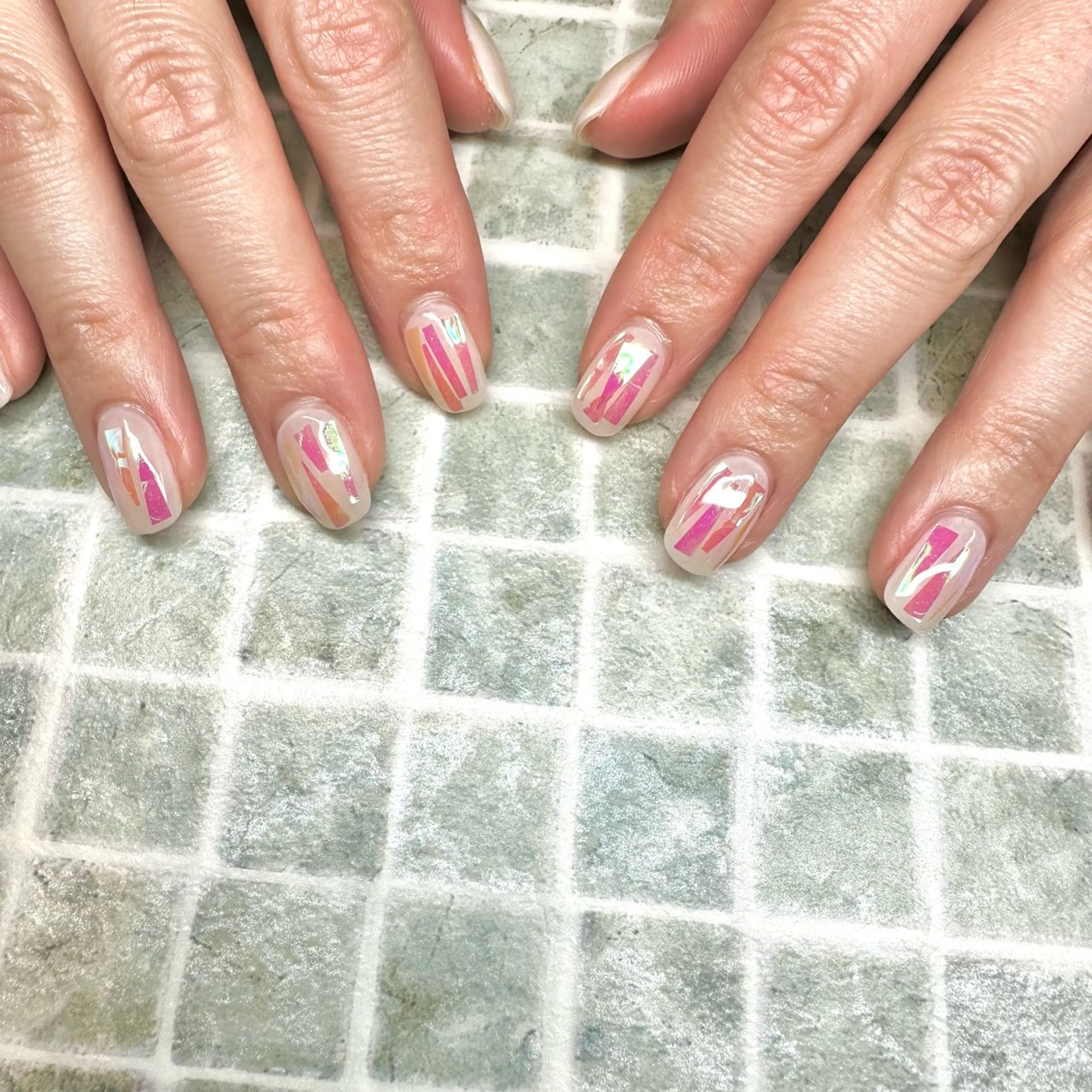 ネイル ハンドネイル フットネイル GéRanium Harukaのネイルデザイン