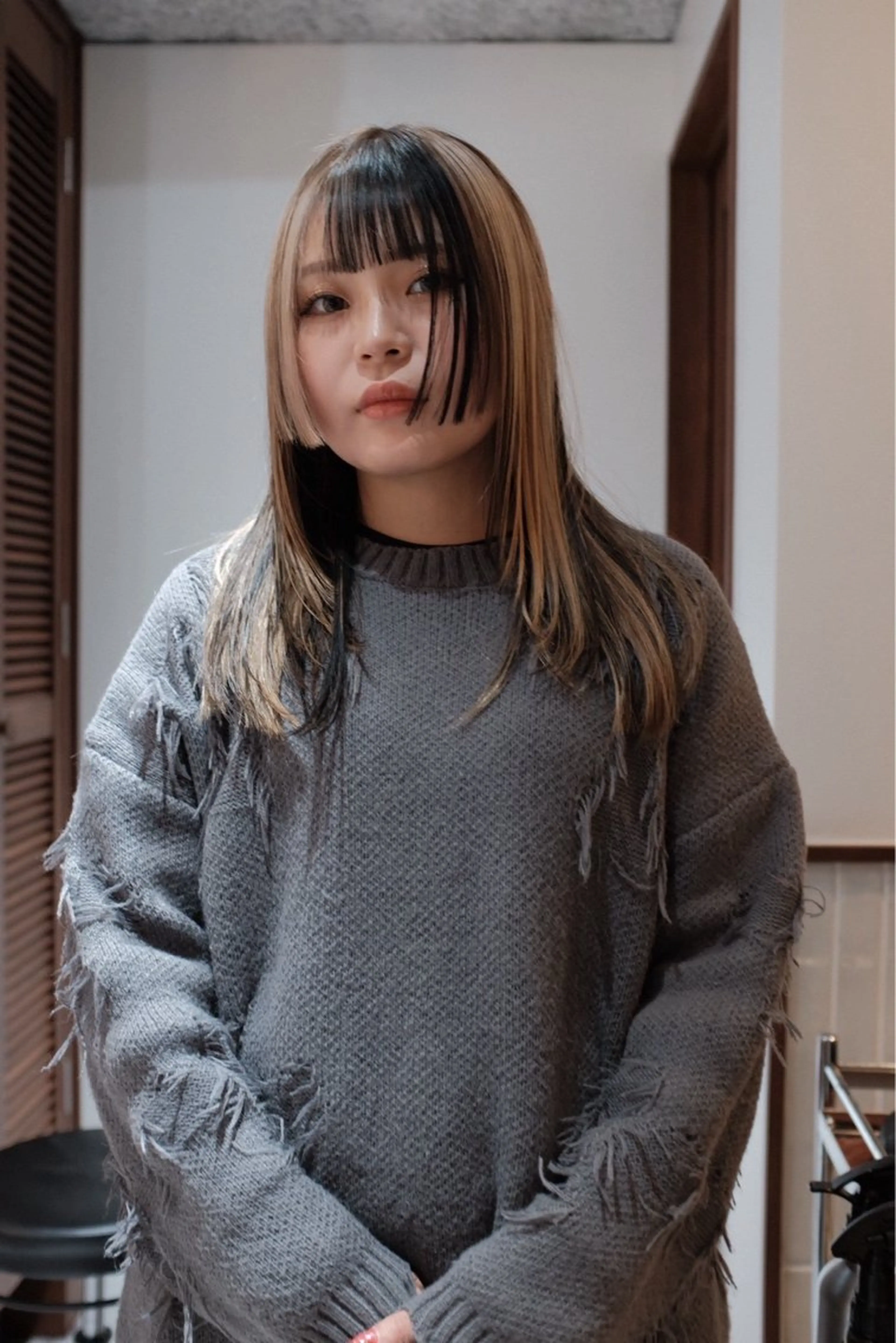 セミロング カラー ヘアアレンジ カット ヘアカラー トリートメント 👑公式👑 Opus hairのヘアスタイル