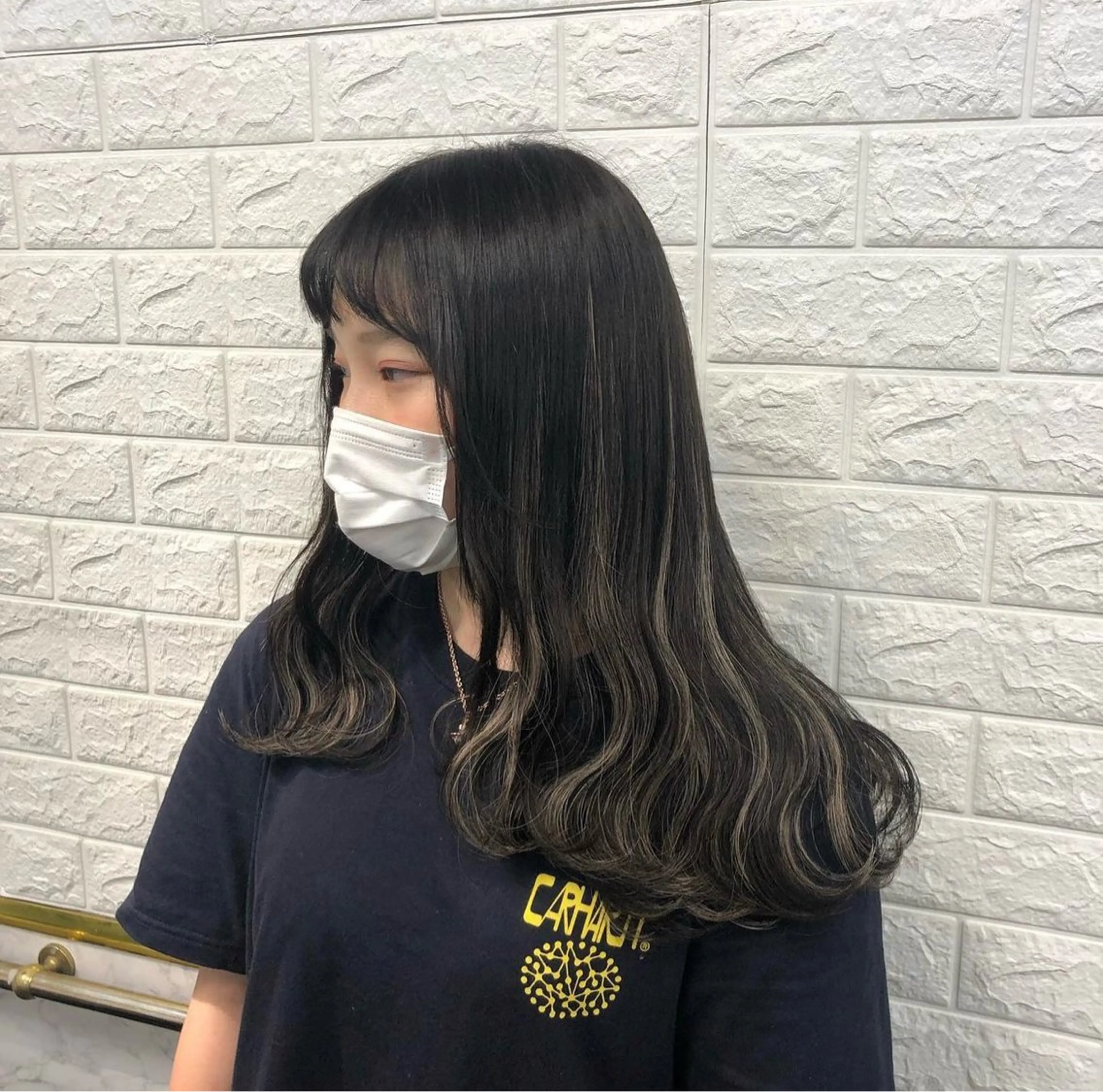 ミディアム ハイライト エクステ suzu /フリーランス吉祥寺のヘアスタイル