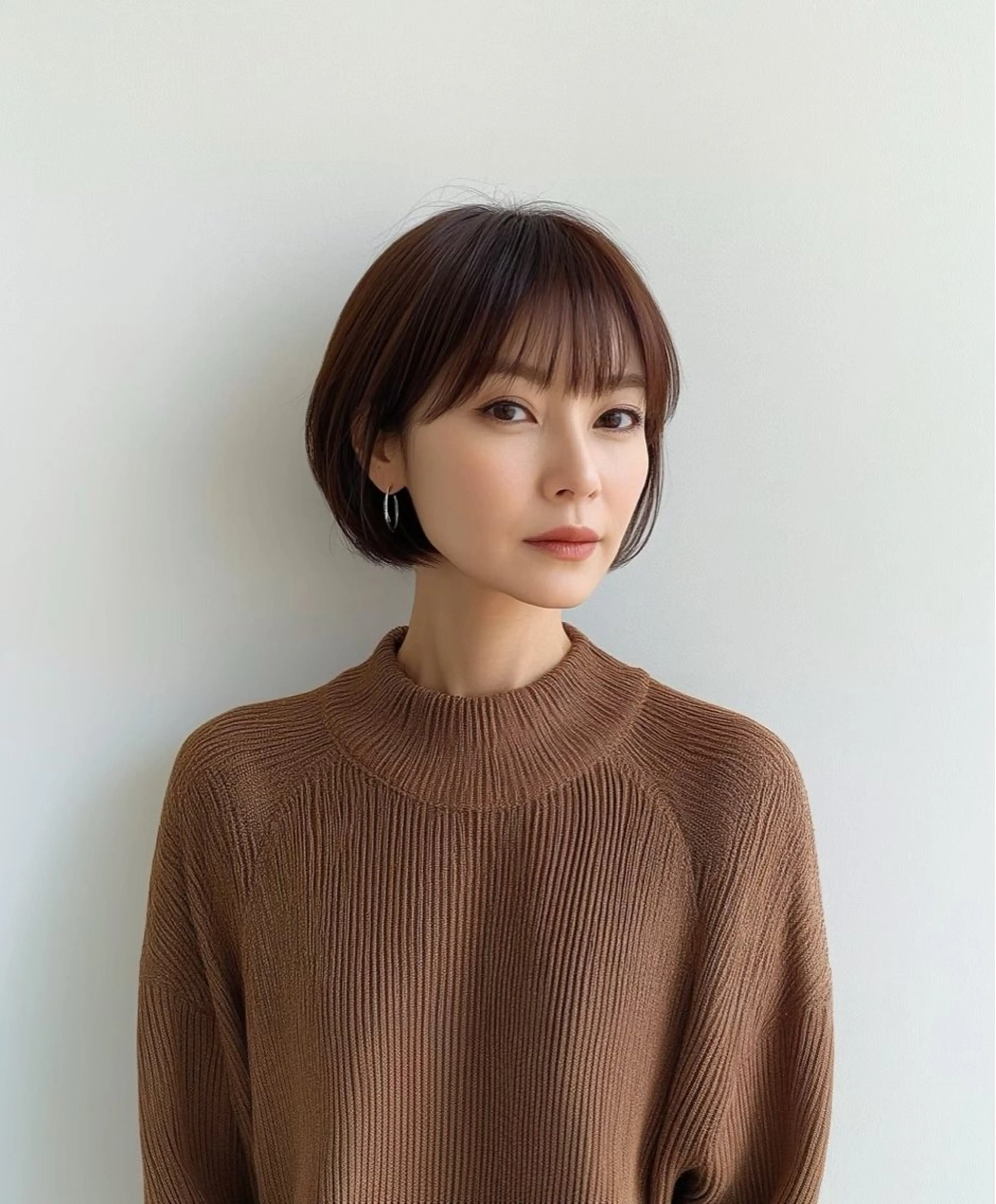 ミディアム ヘアカラー 白髪染めカラー/ 表参道/こはるのヘアスタイル