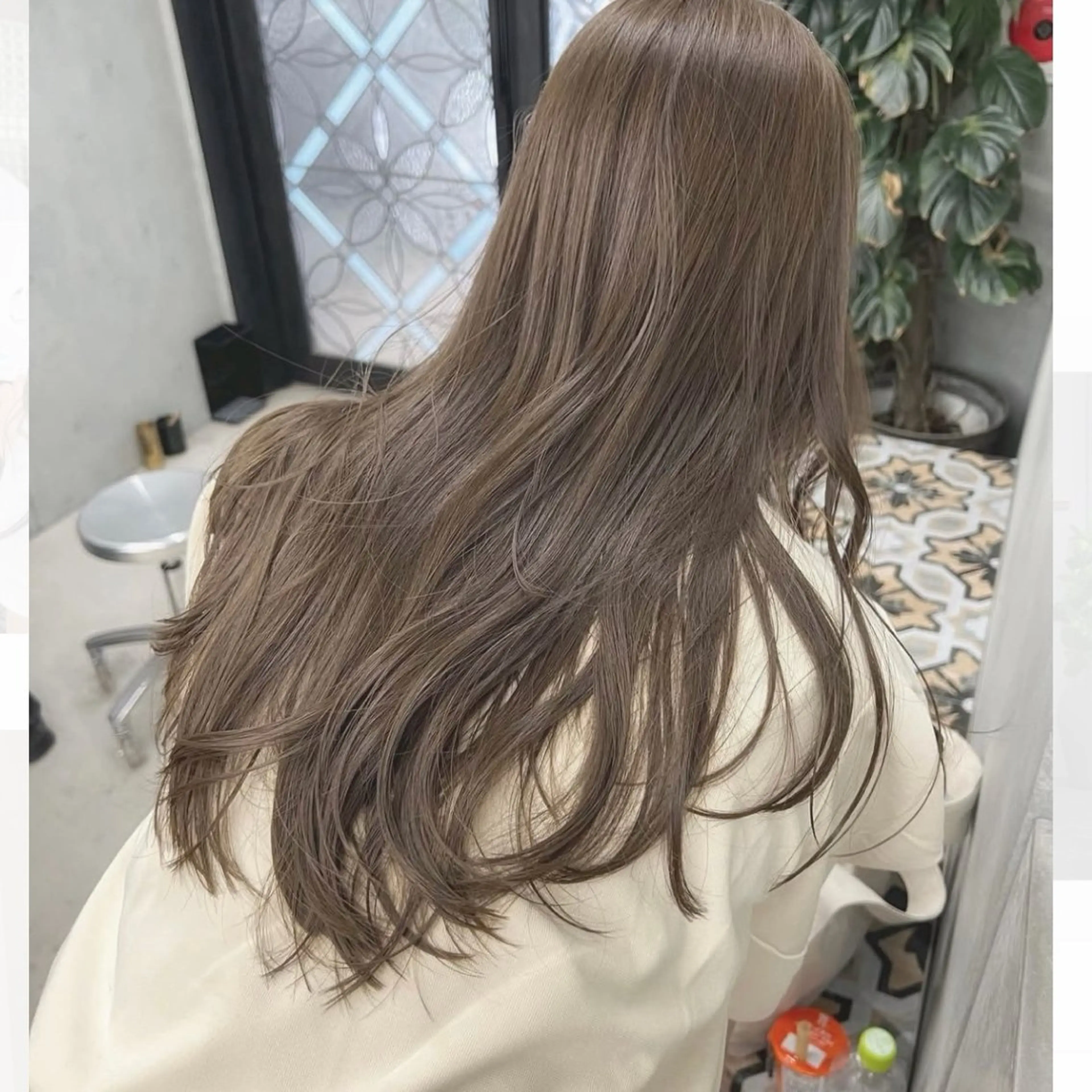 ロング カット ヘアカラー 透明感カラー/似合わ せカット/大島実加永のヘアスタイル