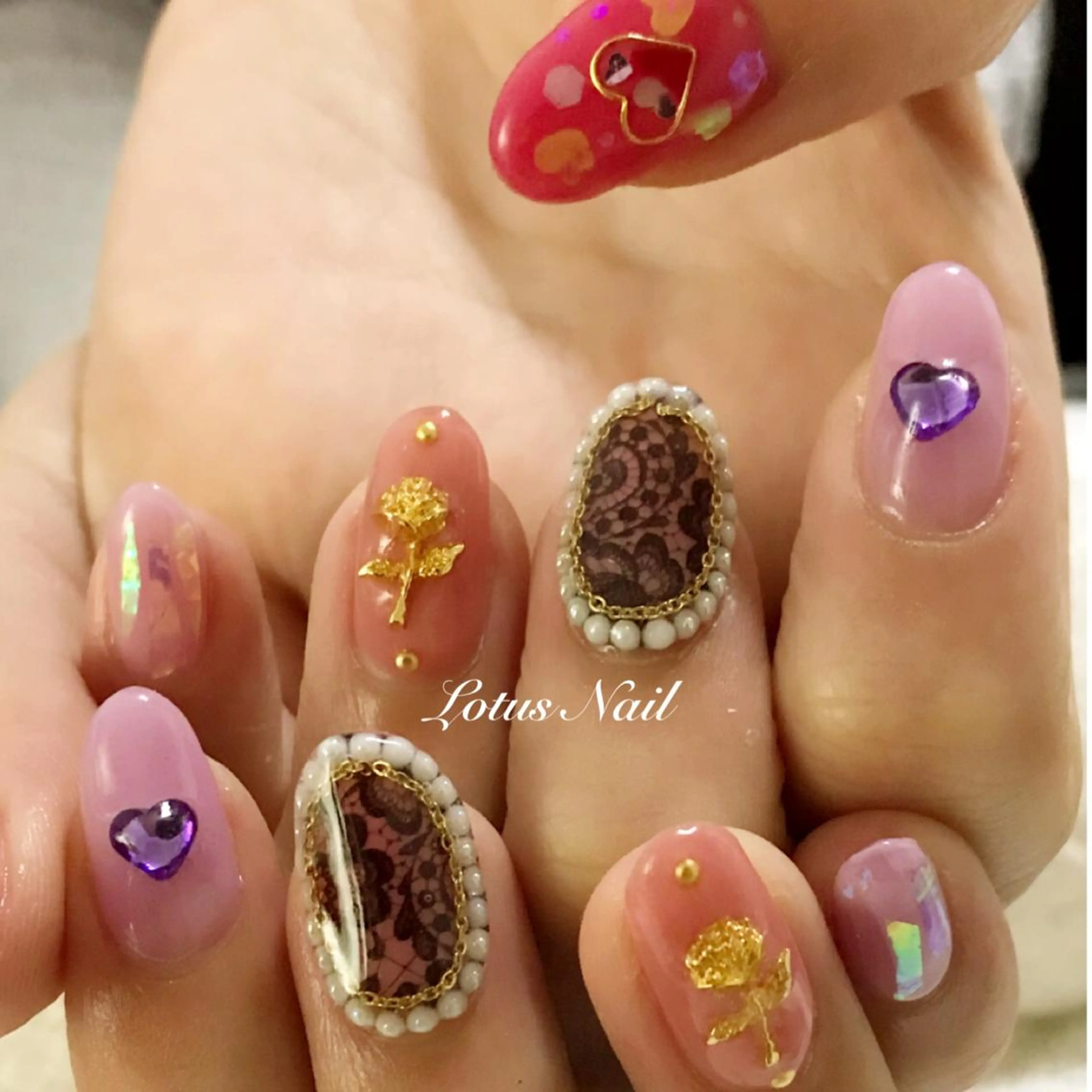 ネイル Lotus Nailのネイルデザイン