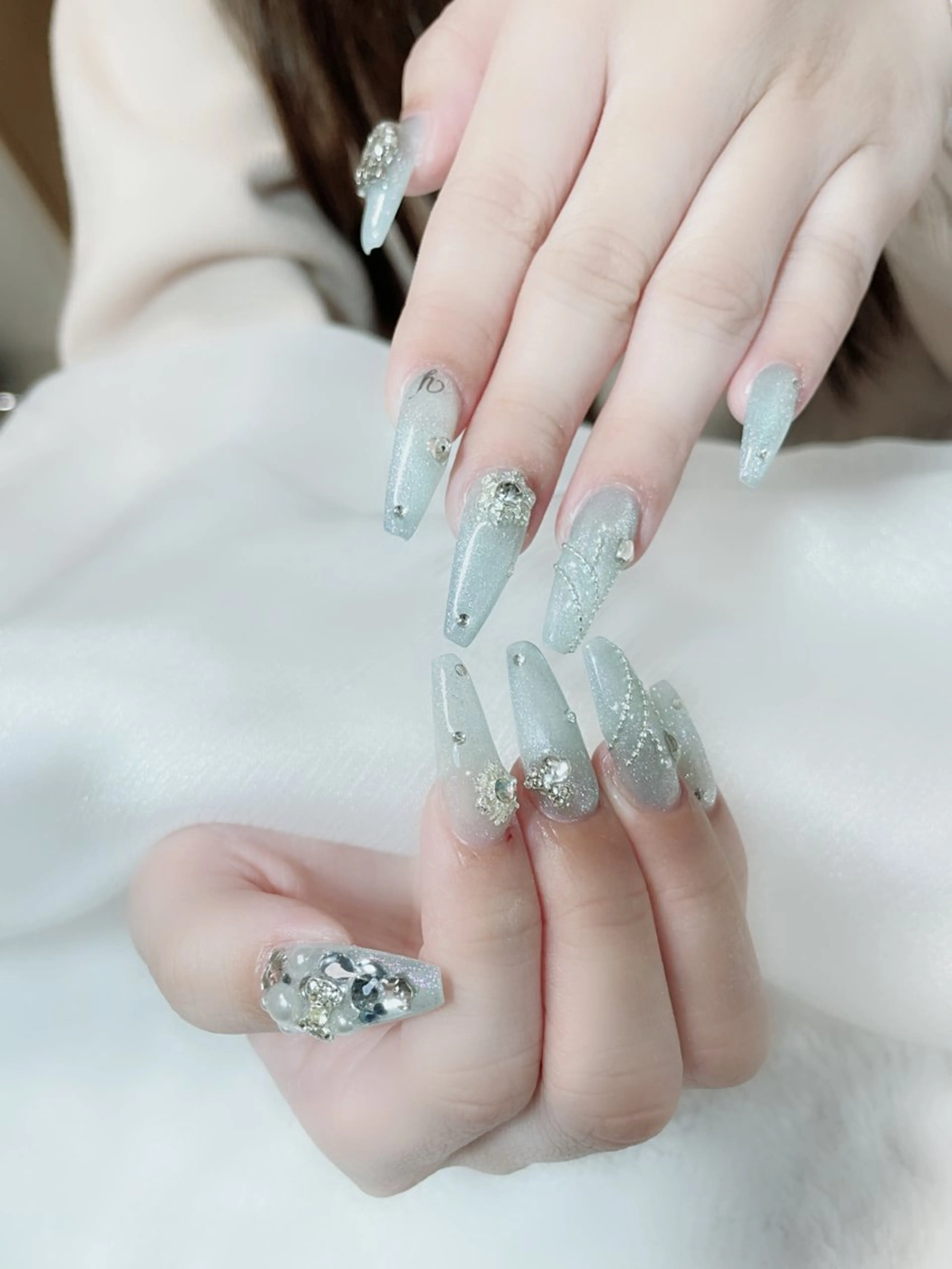 ネイル 持ち込み ネイルチップ Amina nail salonのネイルデザイン
