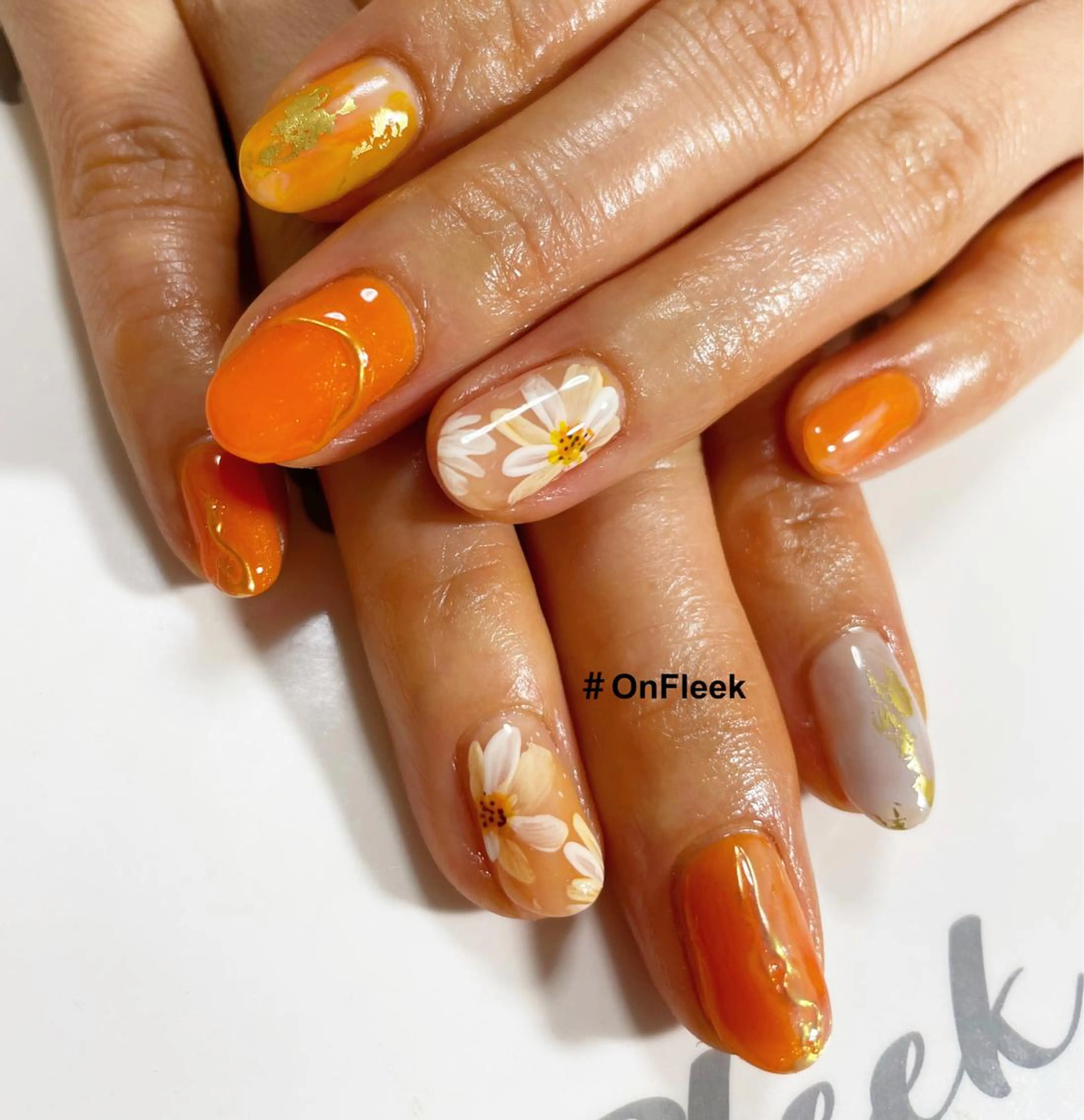 ネイル ハンドネイル NailSalon ＃OnFleekのネイルデザイン