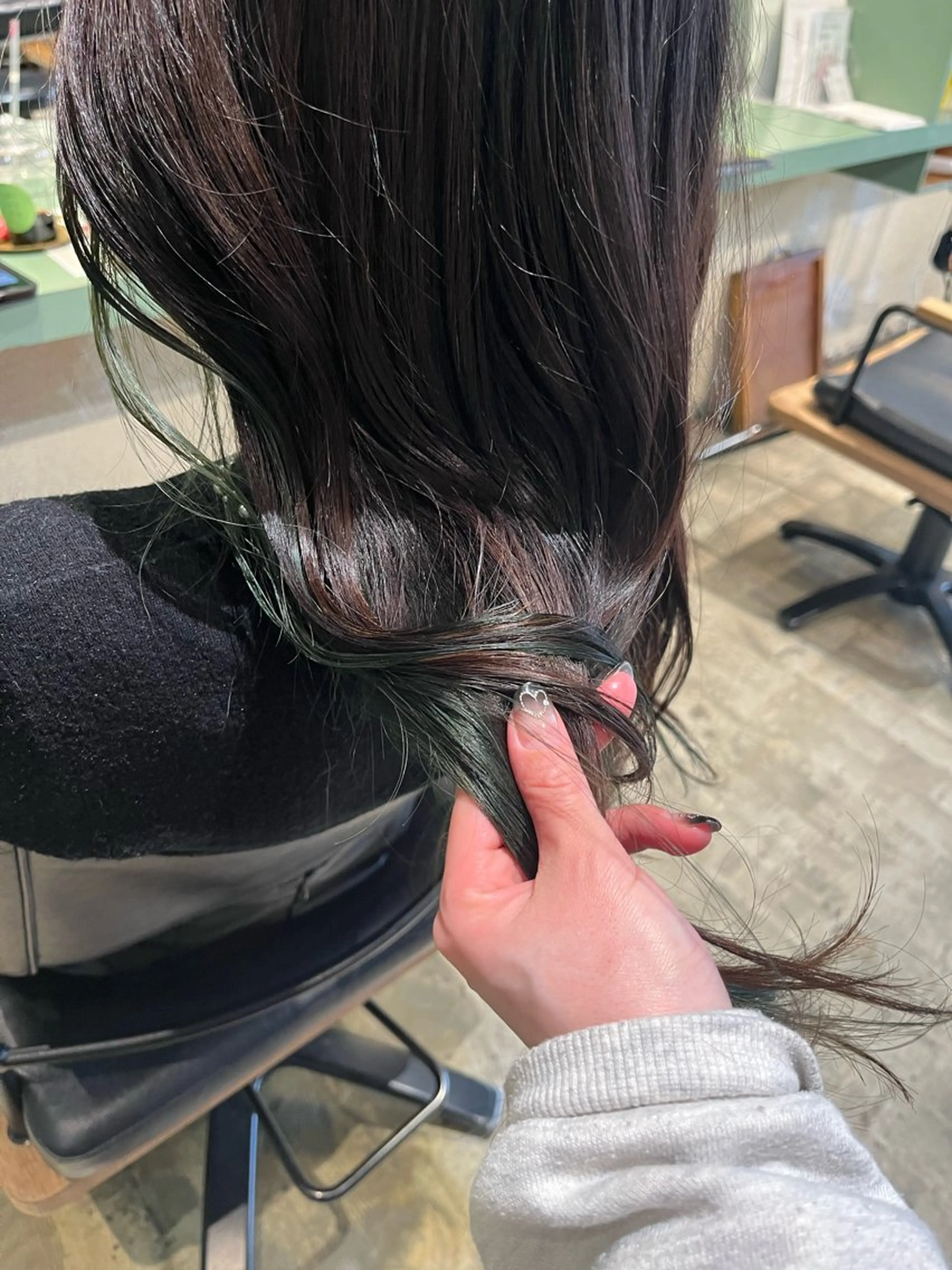 ロング カラー ヘアアレンジ 渡邊 彩乃のヘアスタイル