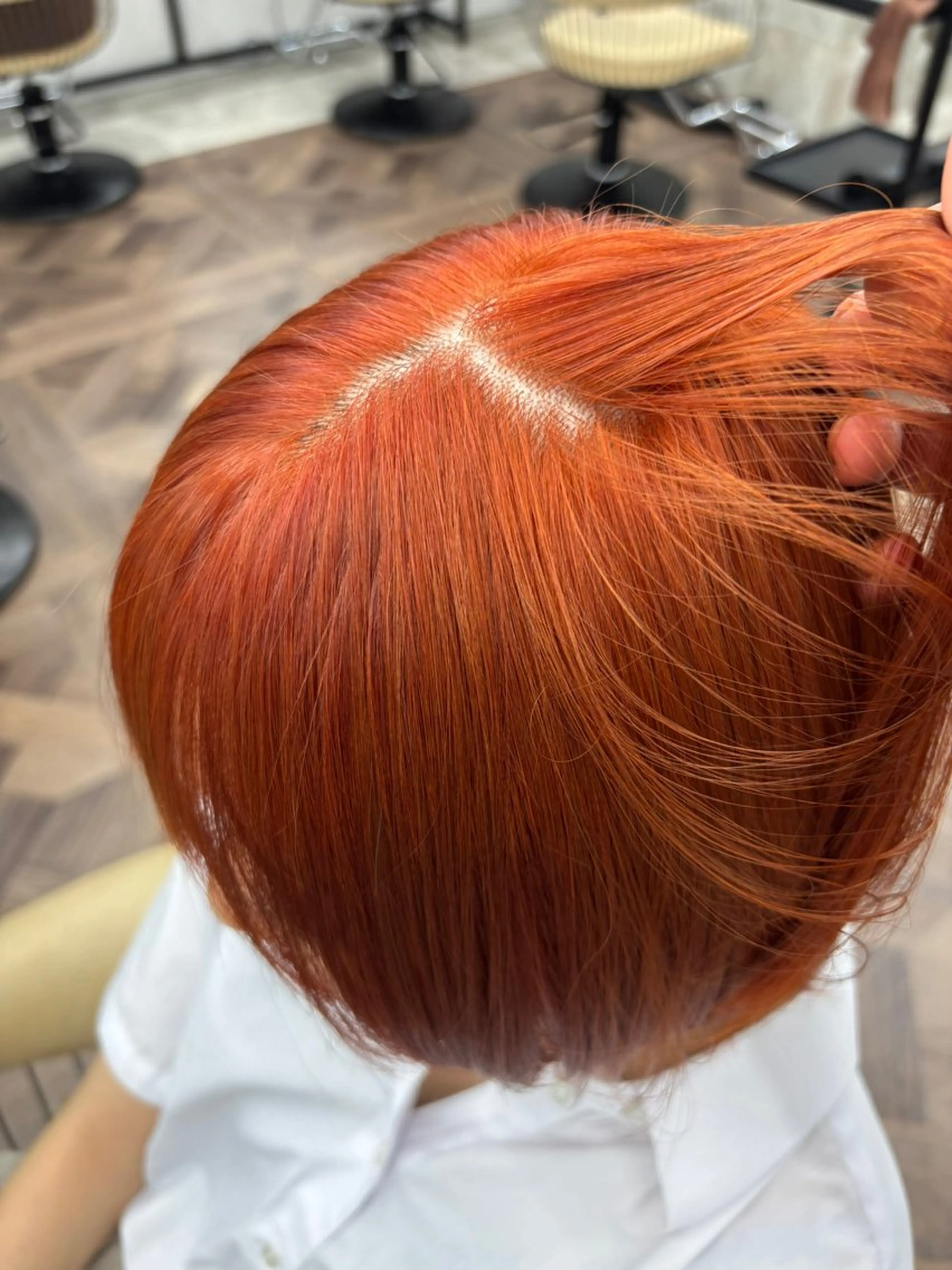 カラー sand clear所属・戸森 manakaのヘアスタイル