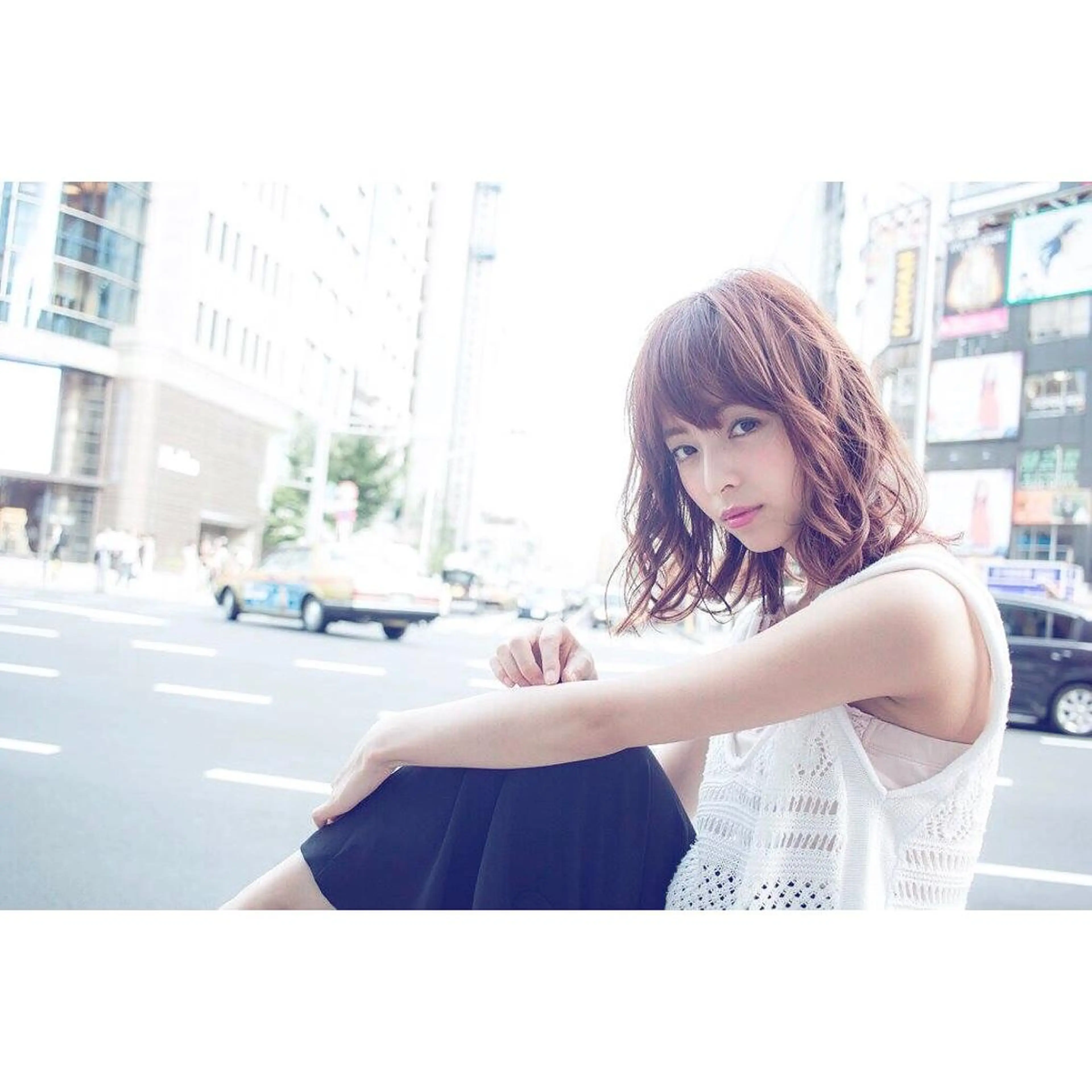 セミロング カラー STAR所属・内藤 達也のヘアスタイル