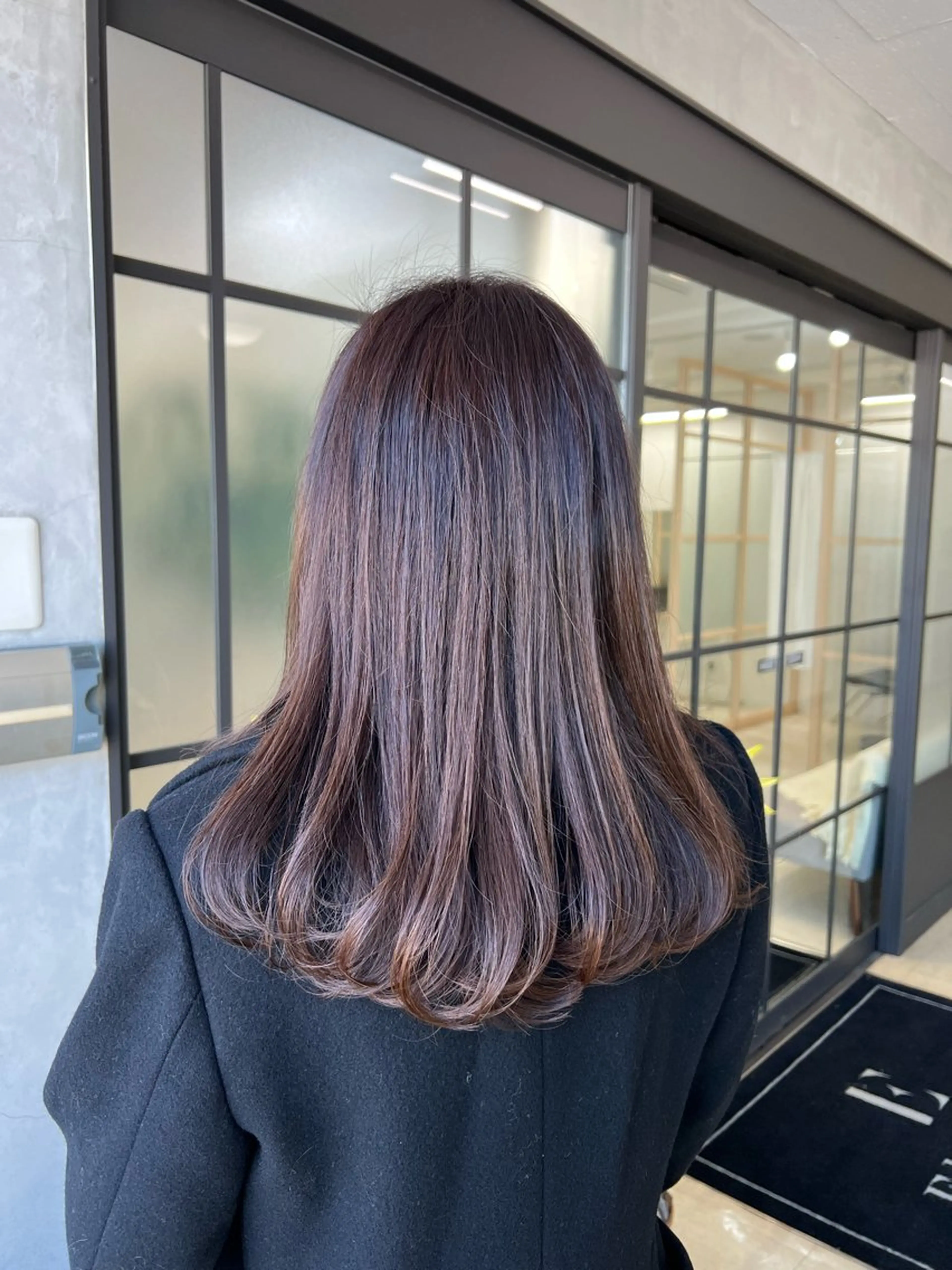 セミロング カット ヘアカラー トリートメント ヤマダレナ/個室/ 透明感艶カラー😽✨のヘアスタイル