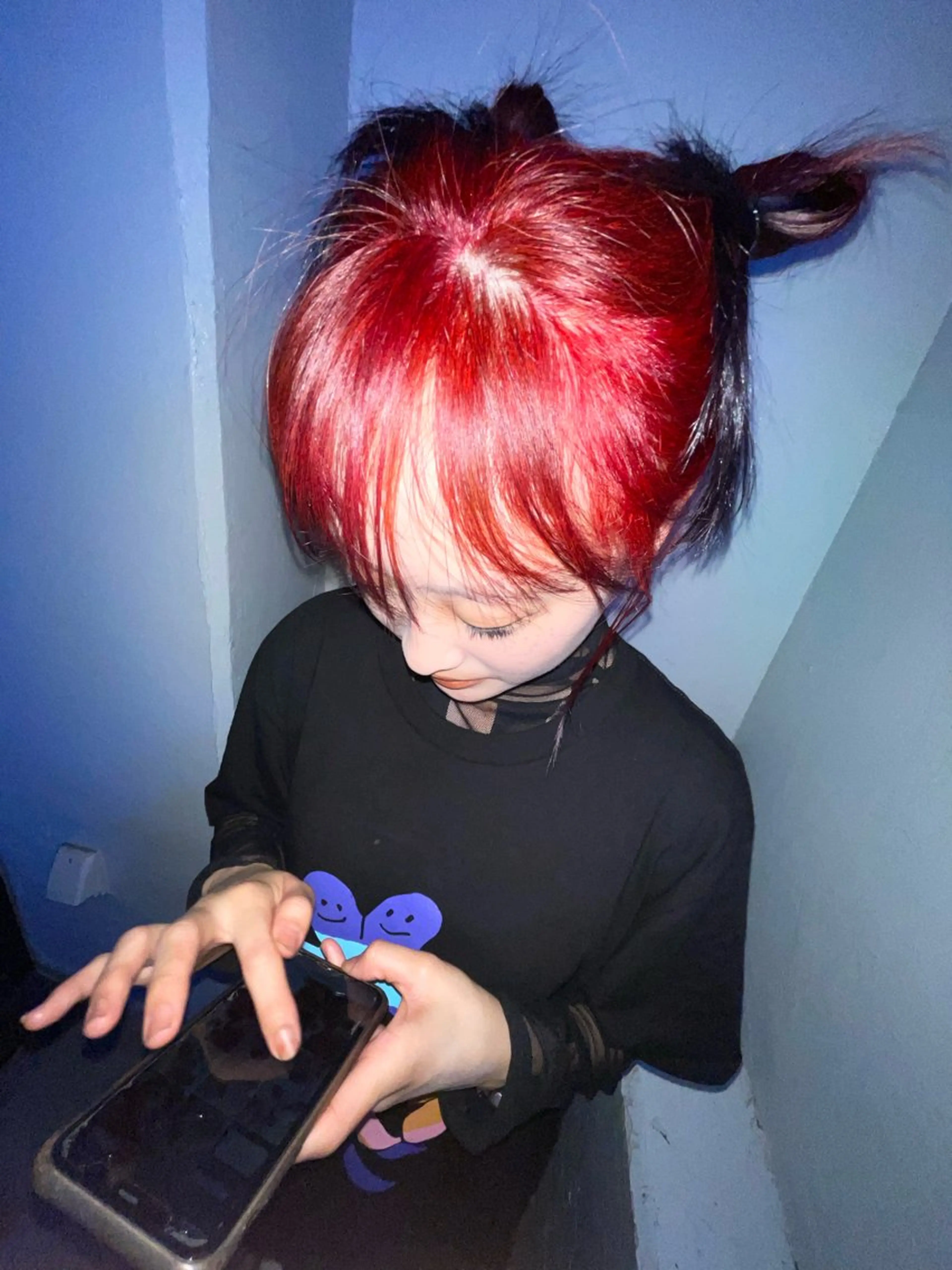 ミディアム カラー ミディアムパーマ ブリーチ ケアブリーチ デザインカラー ダブルカラー ヘアカラー トリートメント スパイラルパーマ 🌐hina⭐️のヘアスタイル