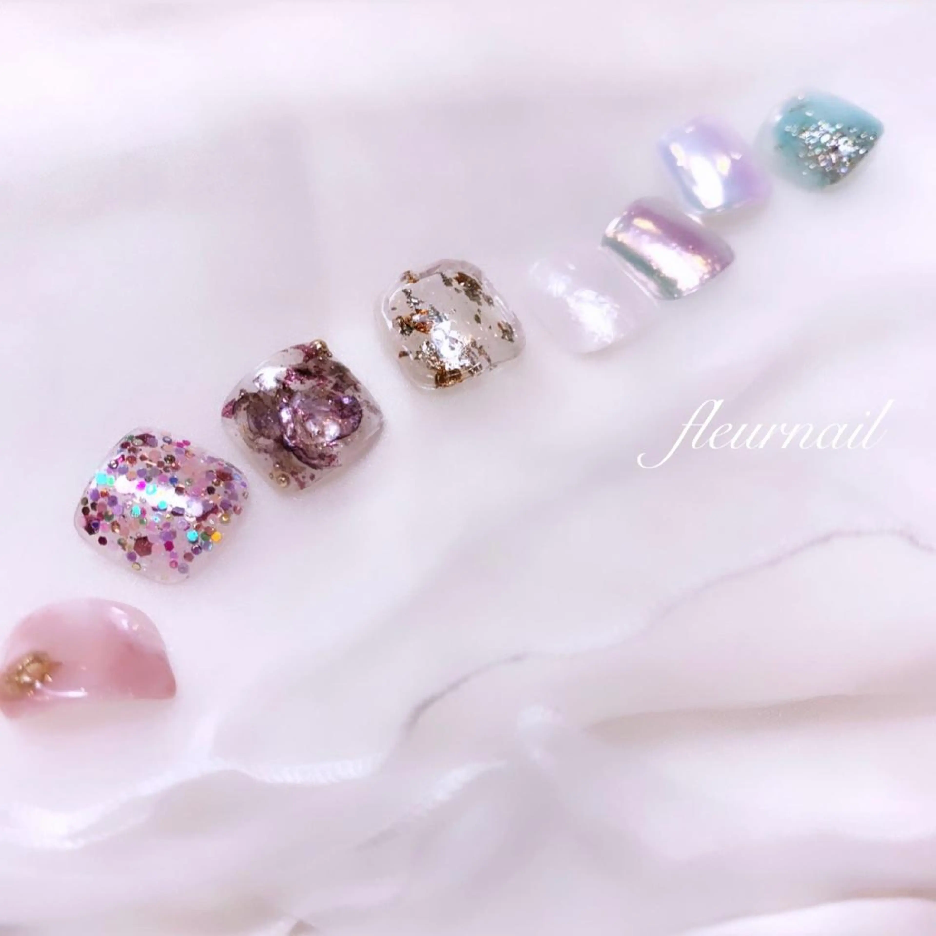 ネイル 【パラジェル登録サロン】nail pollen所属・fleurnail miuraのネイルデザイン