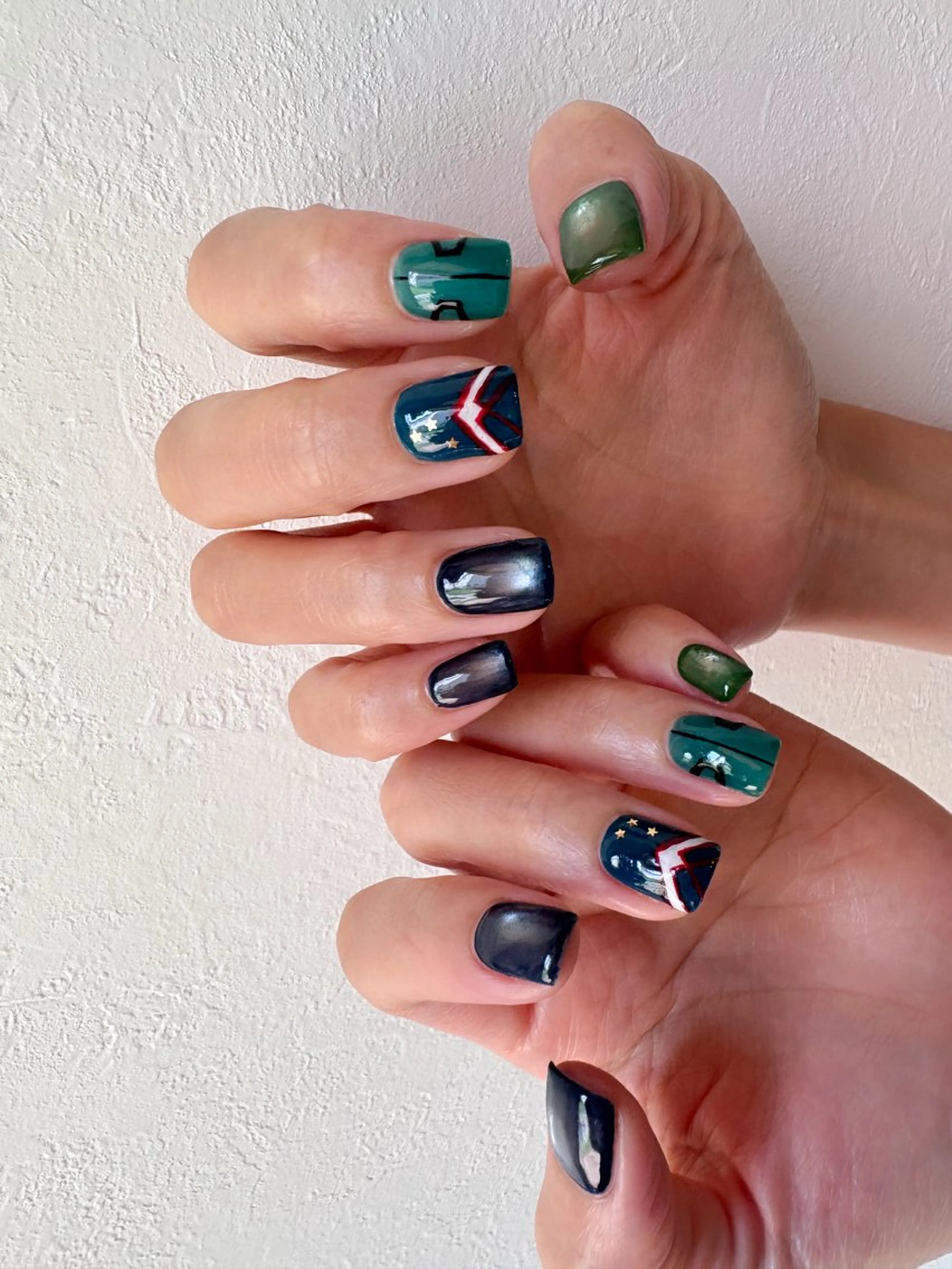 ネイル 🌲🌳🚪iiit o🌲🌳🌲のネイルデザイン