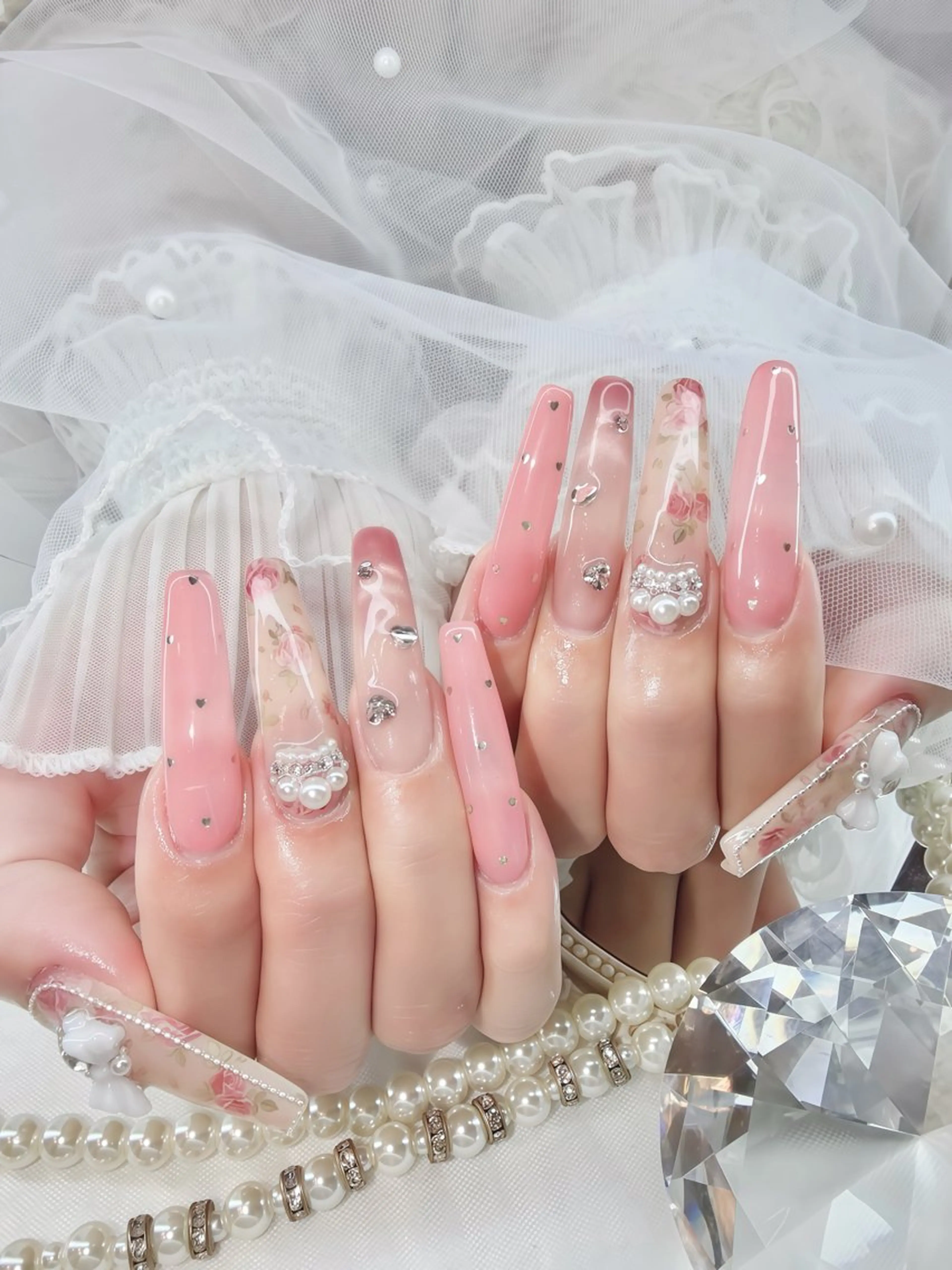 定額ネイルの写真