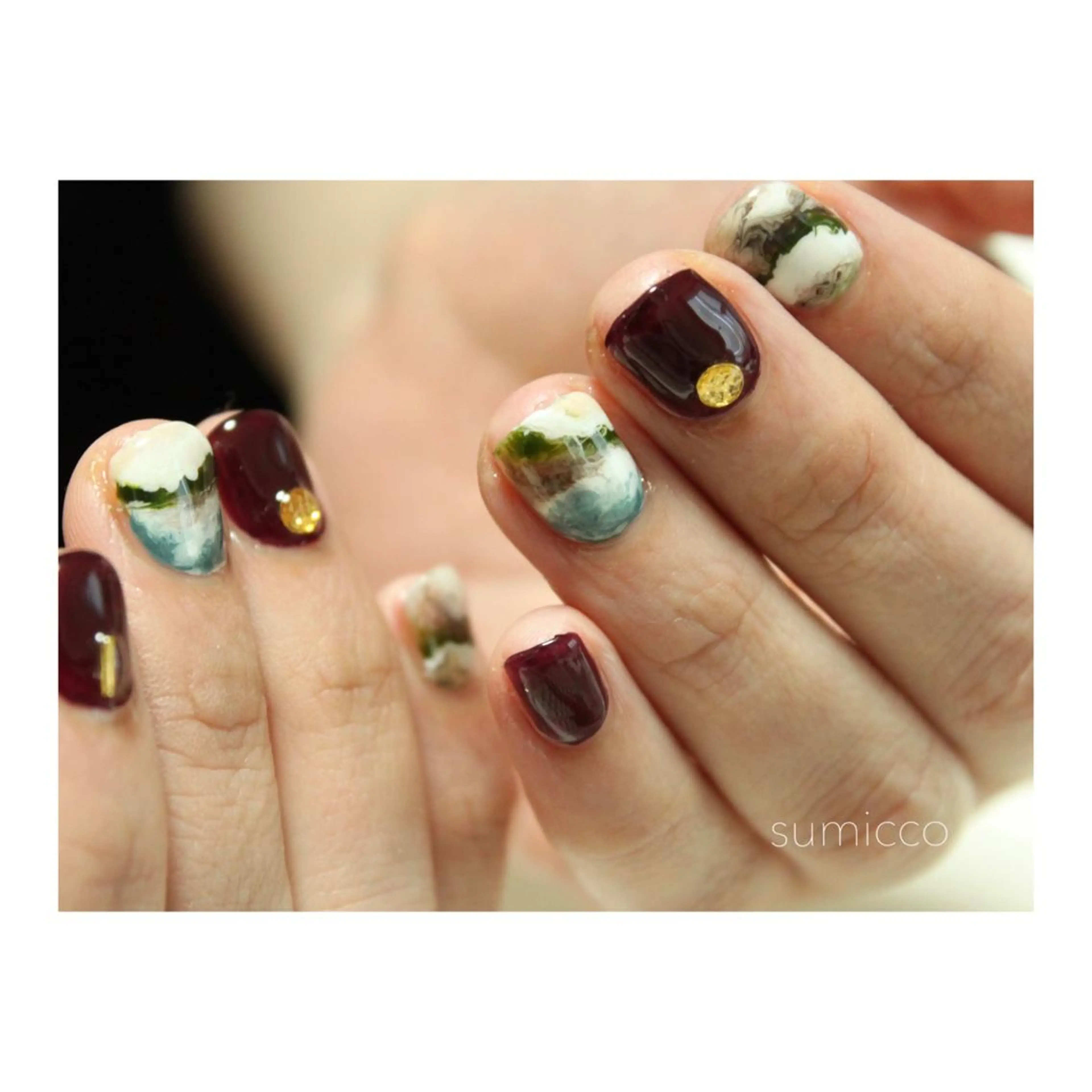 ネイル ハンドネイル ハンドケア sumicco nailのネイルデザイン