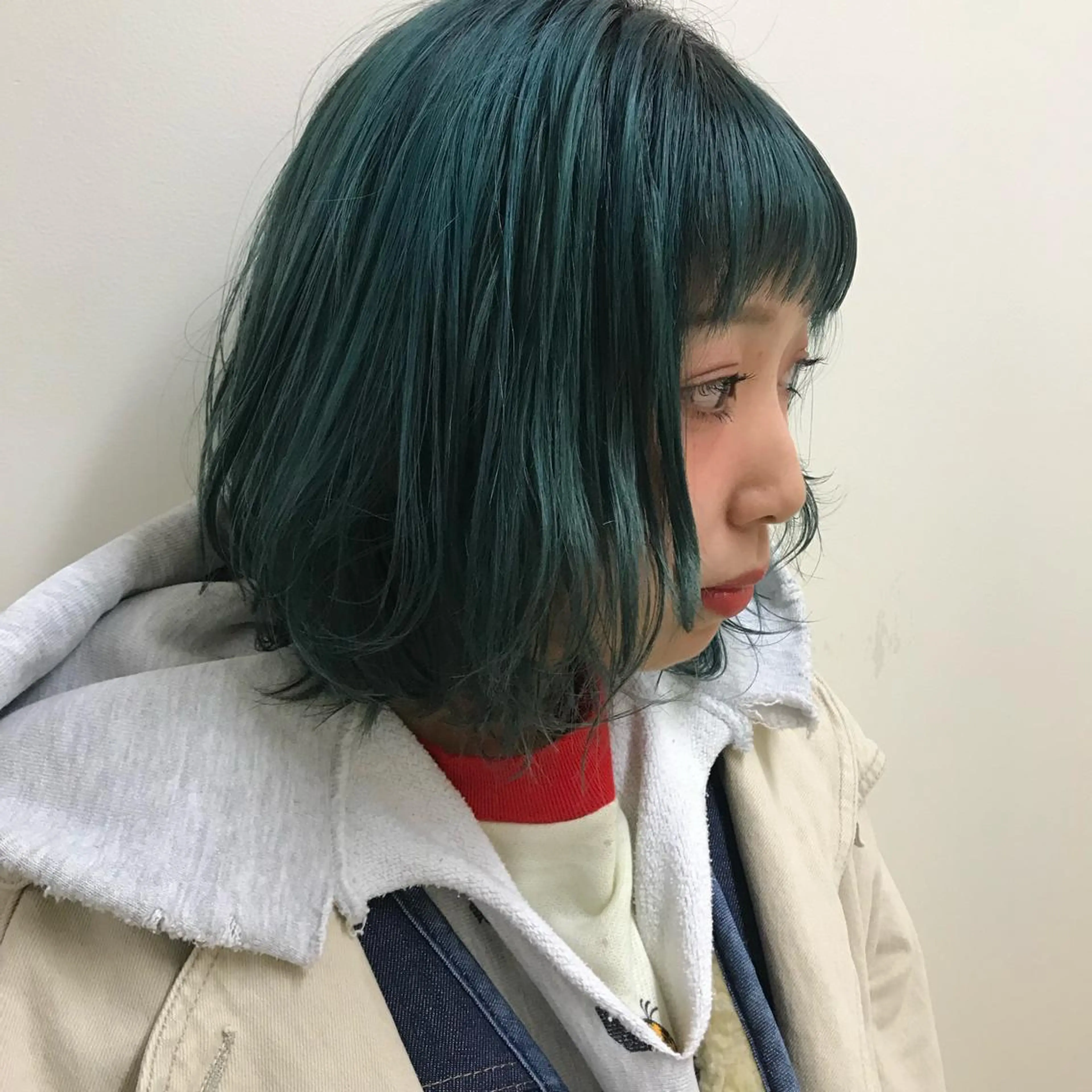 ミディアム カラー ヘアカラー 🎈馬場佑馬/ スパイラルパーマ🎈のヘアスタイル