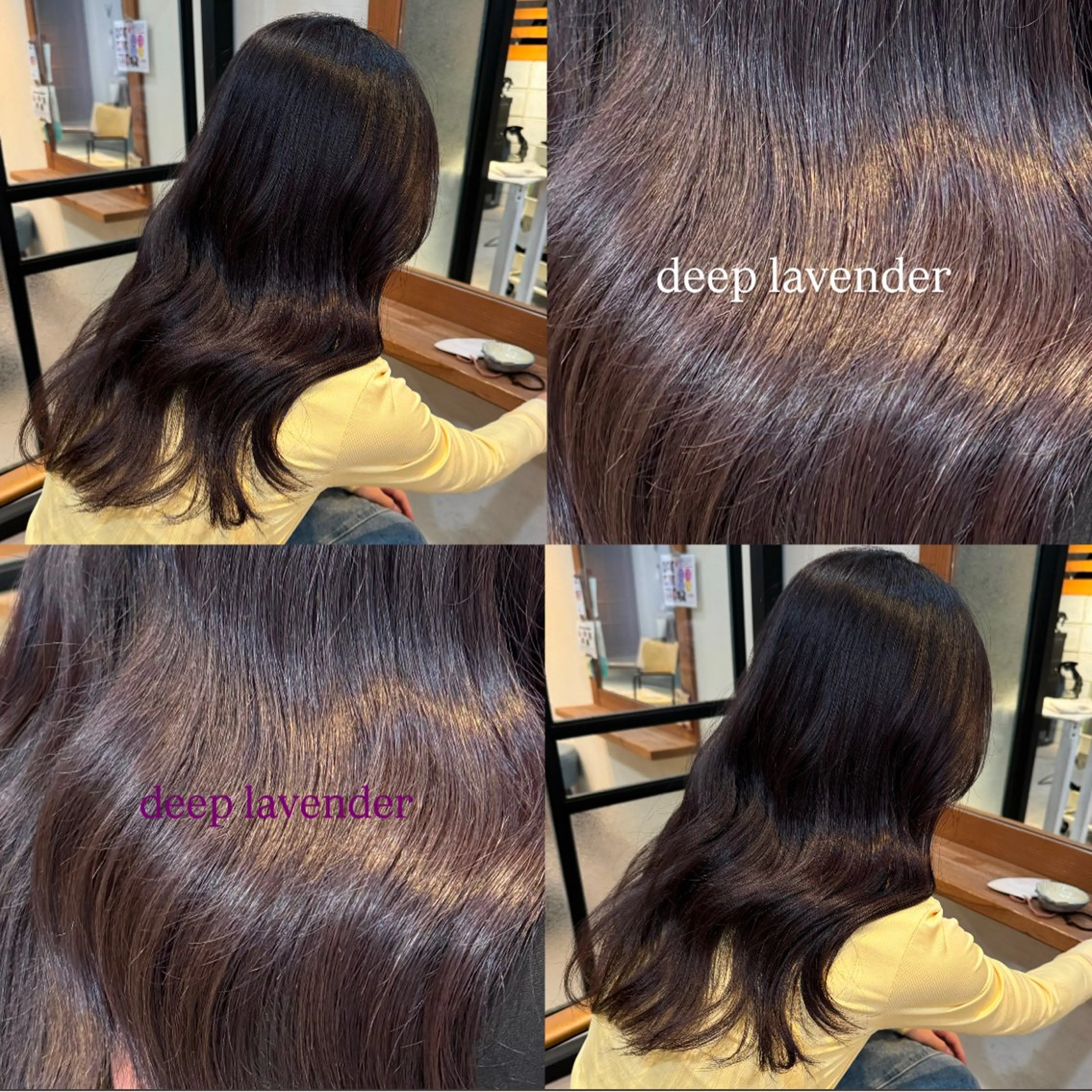 カラー ブリーチ 透明感カラー ラベンダーカラー Revie  hair所属・Hiyori/透明感 /ボブ/矢場町のヘアスタイル