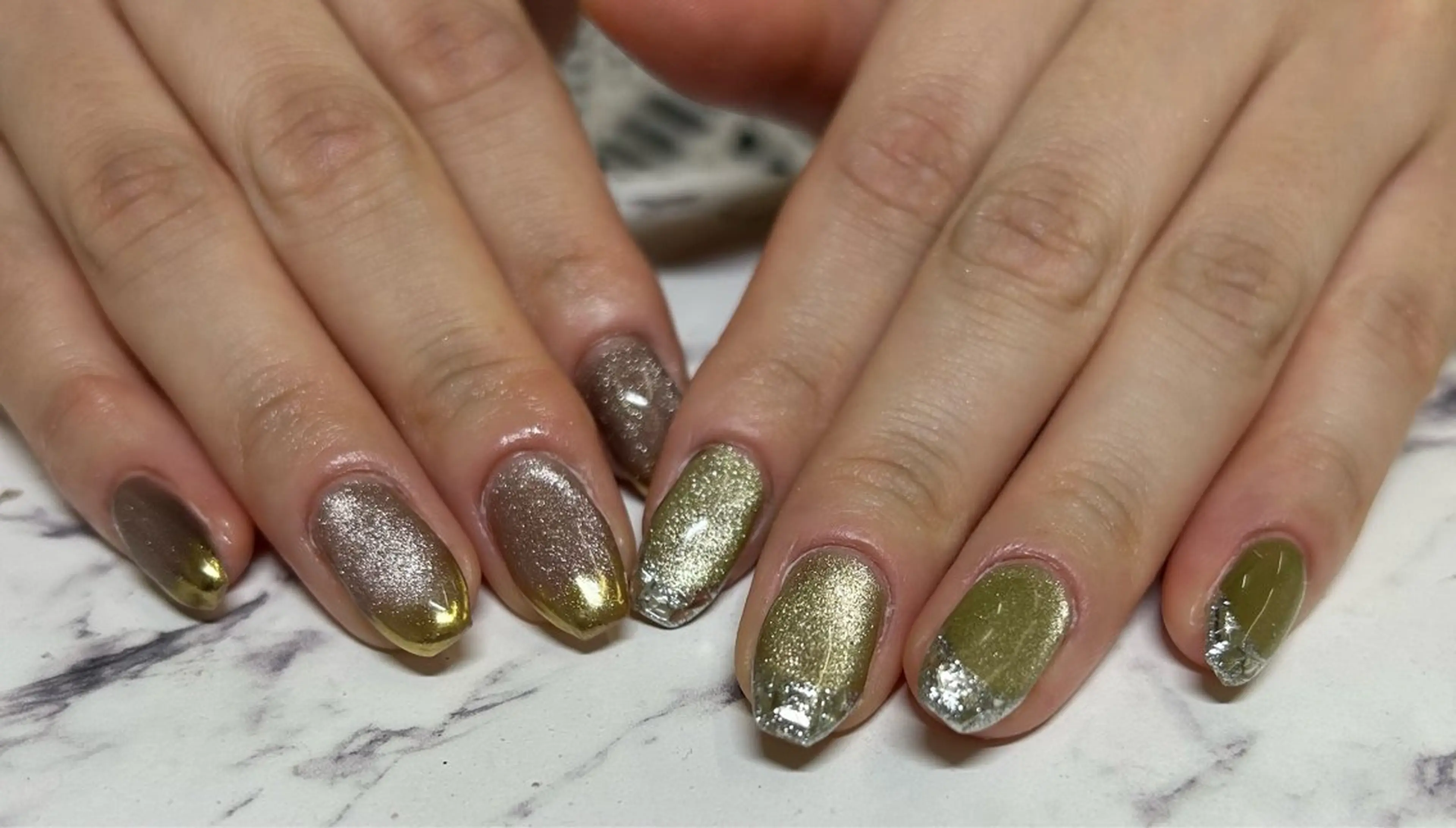 ネイル ハンドネイル AIushe平井店 ななみのネイルデザイン