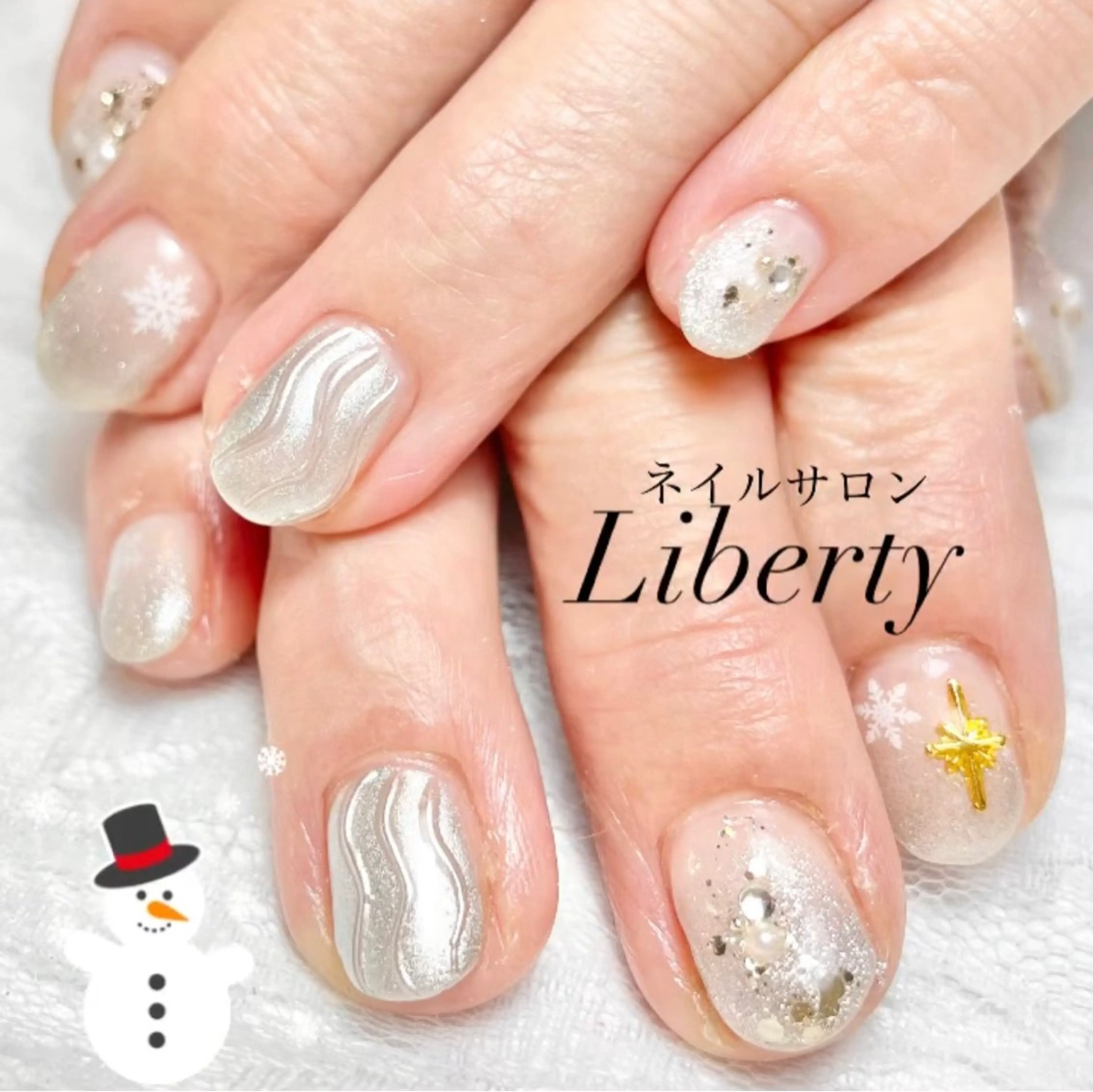 ネイル ハンドネイル nail salon Libertyのネイルデザイン