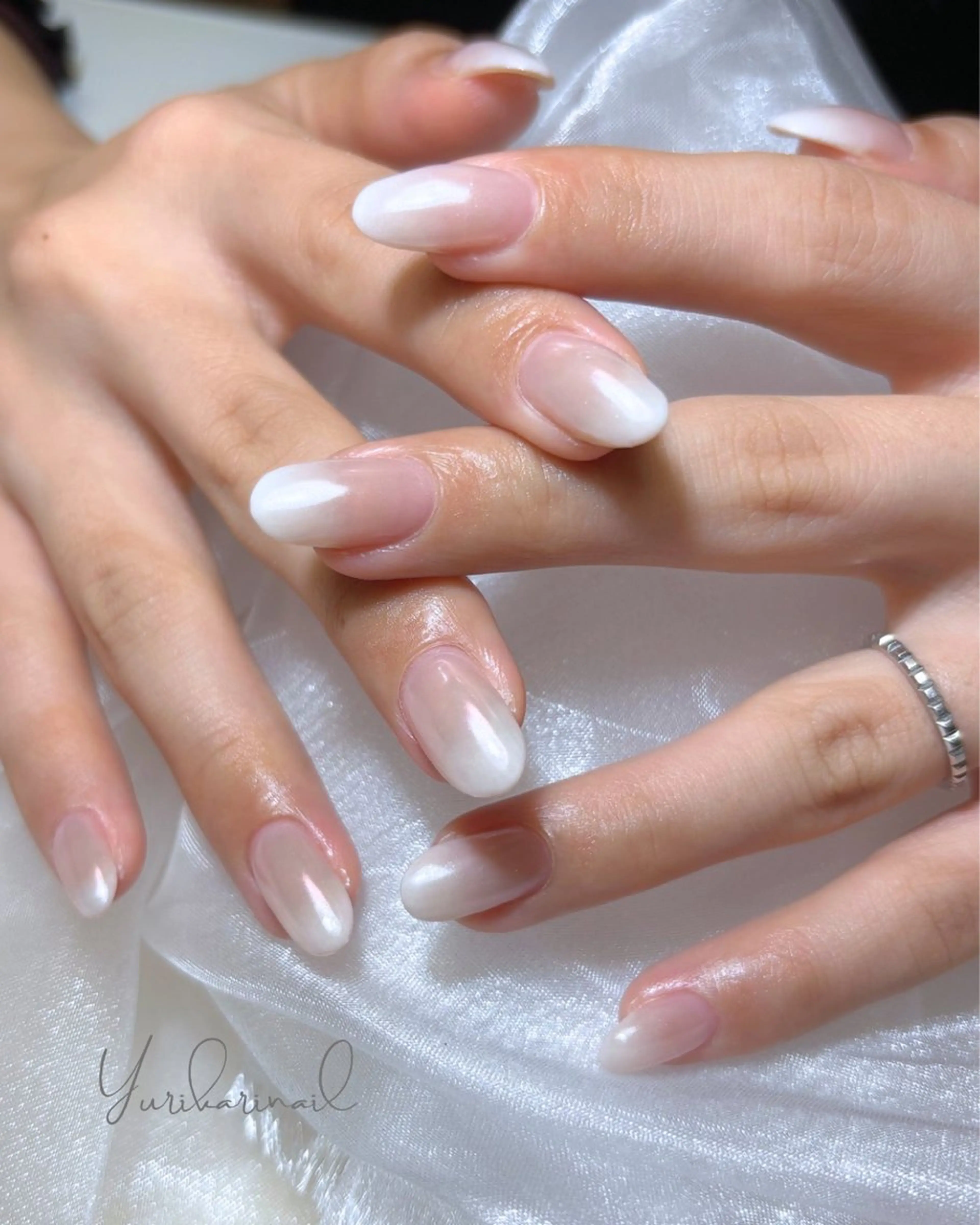ネイル グラデーション ハンドネイル ネイリスト ゆりかのネイルデザイン