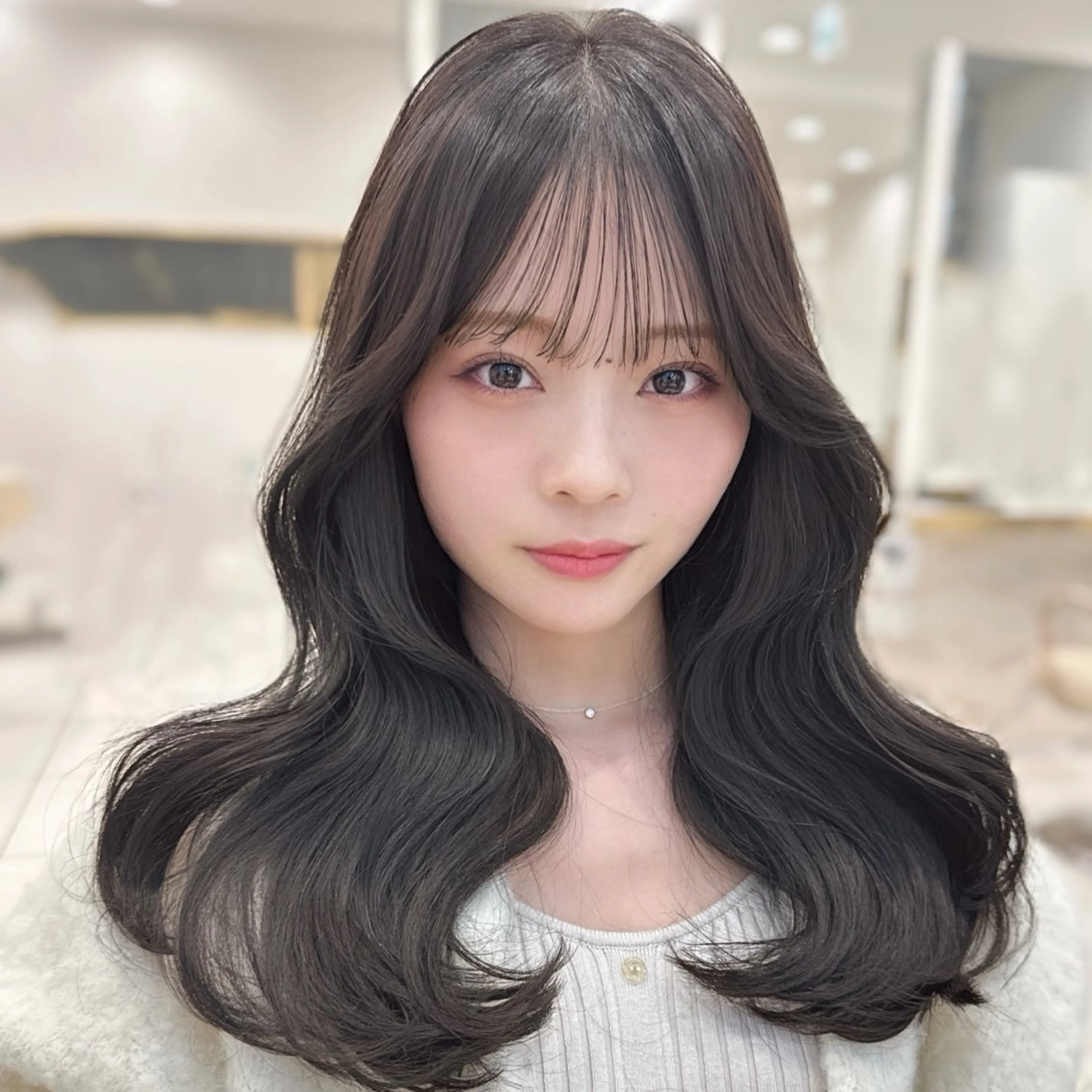 【❤️🔥人気No.1❤️🔥】🇰🇷韓国カット+透明感カラー+プレミアムケアトリートメント🇰🇷の写真