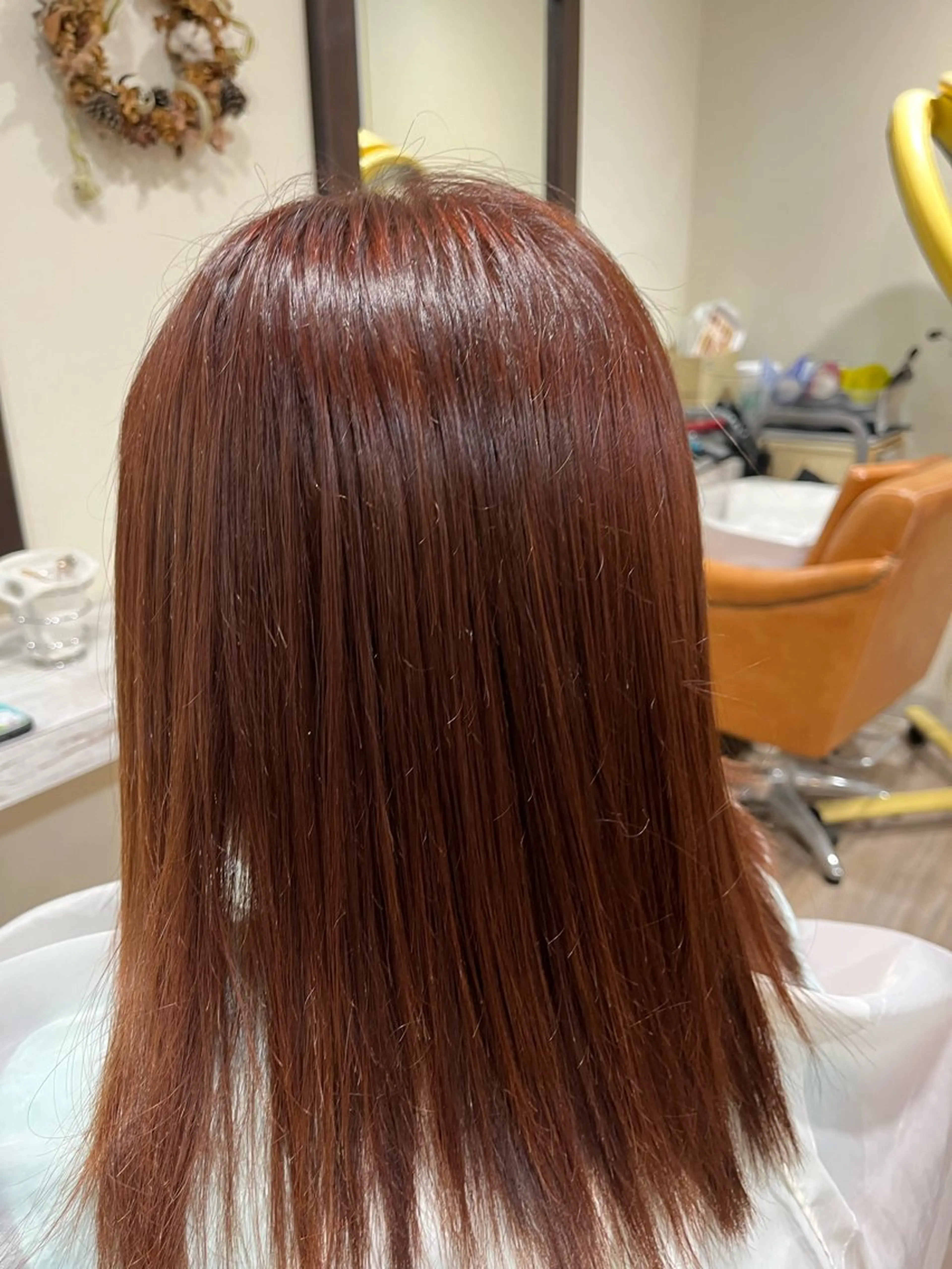 カット、カラーの写真