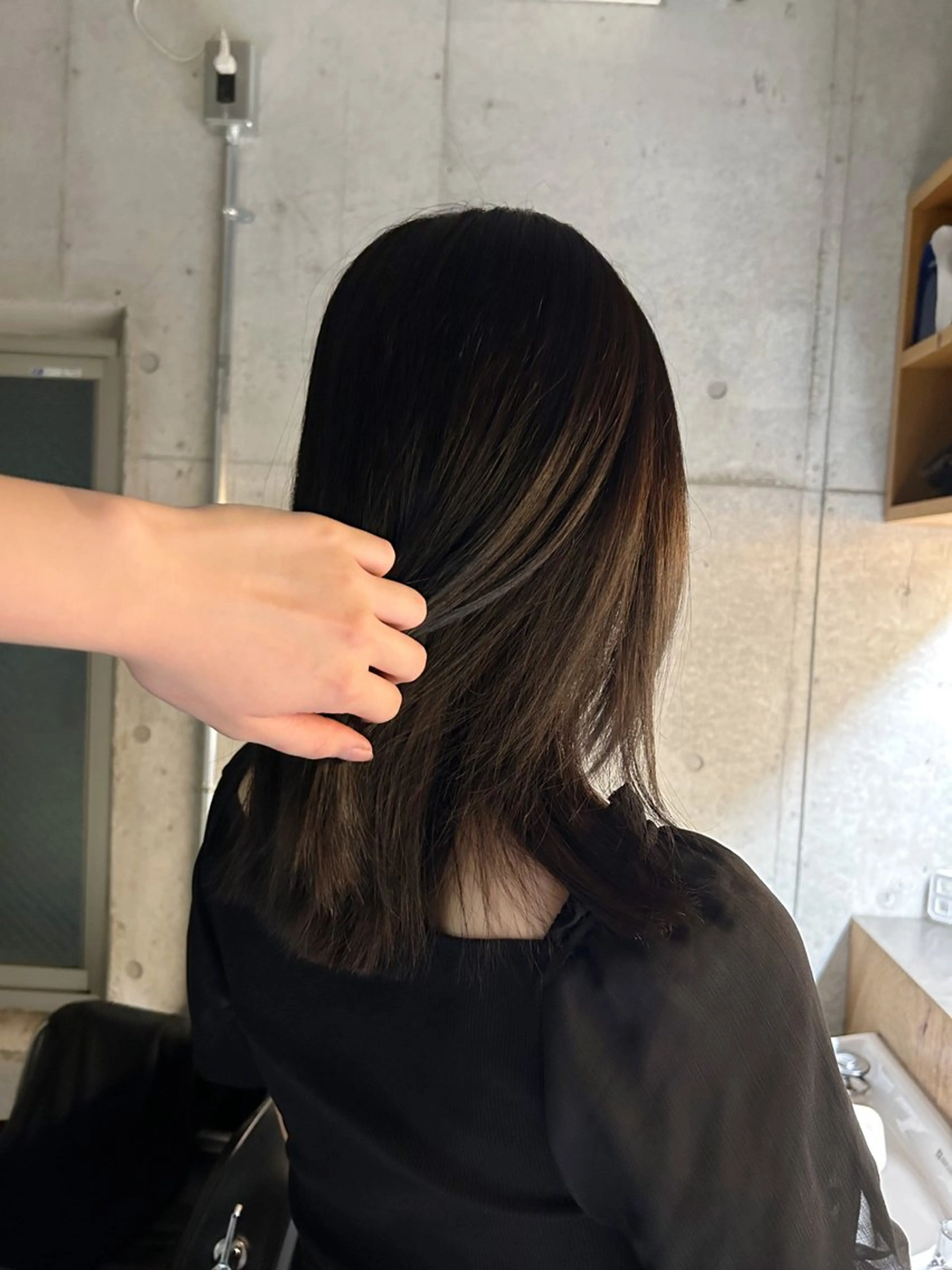 ミディアム ohasi yunaのヘアスタイル