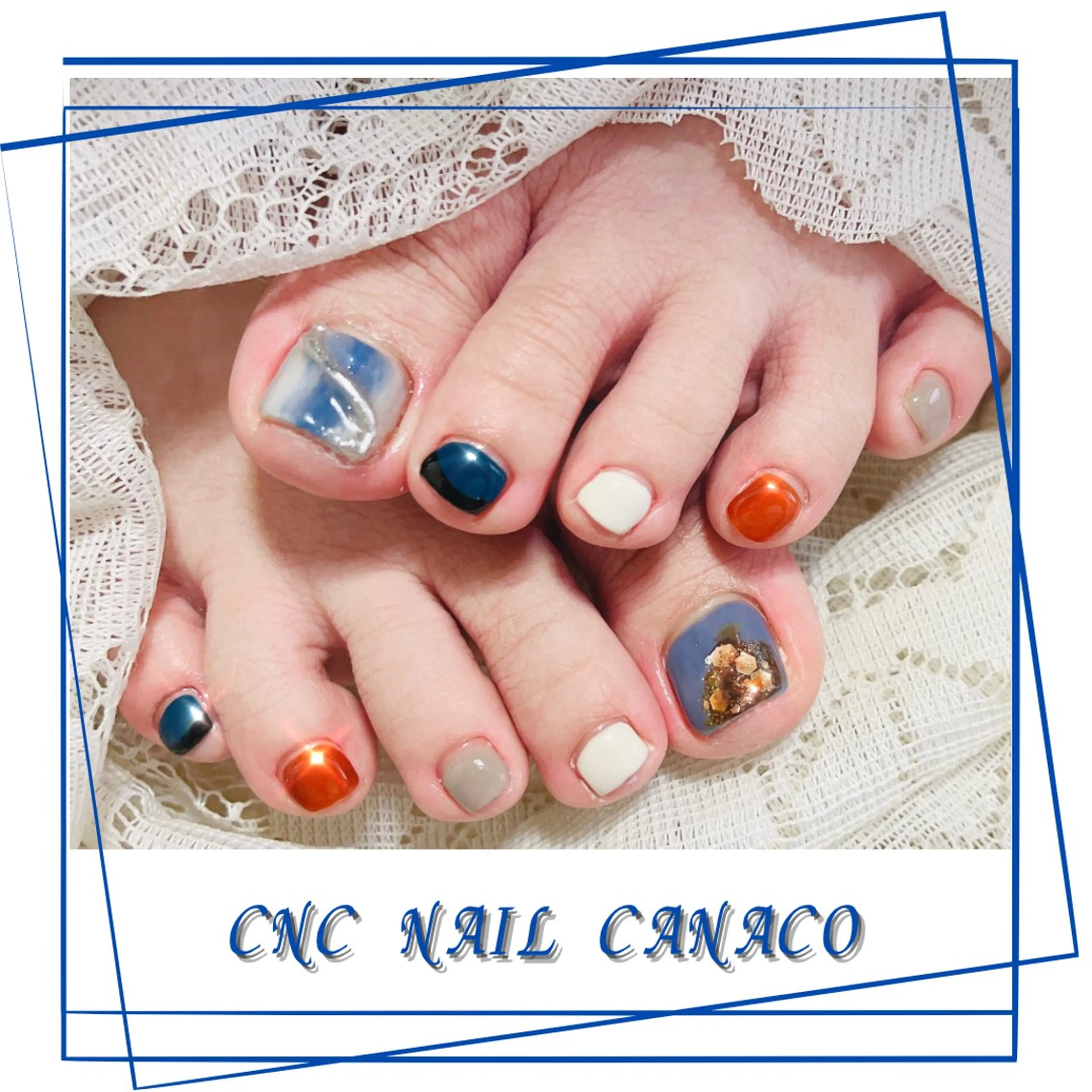 ネイル アートネイル フットネイル メンズネイル 持ち込み ニュアンスネイル Felice所属・ベテランネイル cnc  nailのネイルデザイン