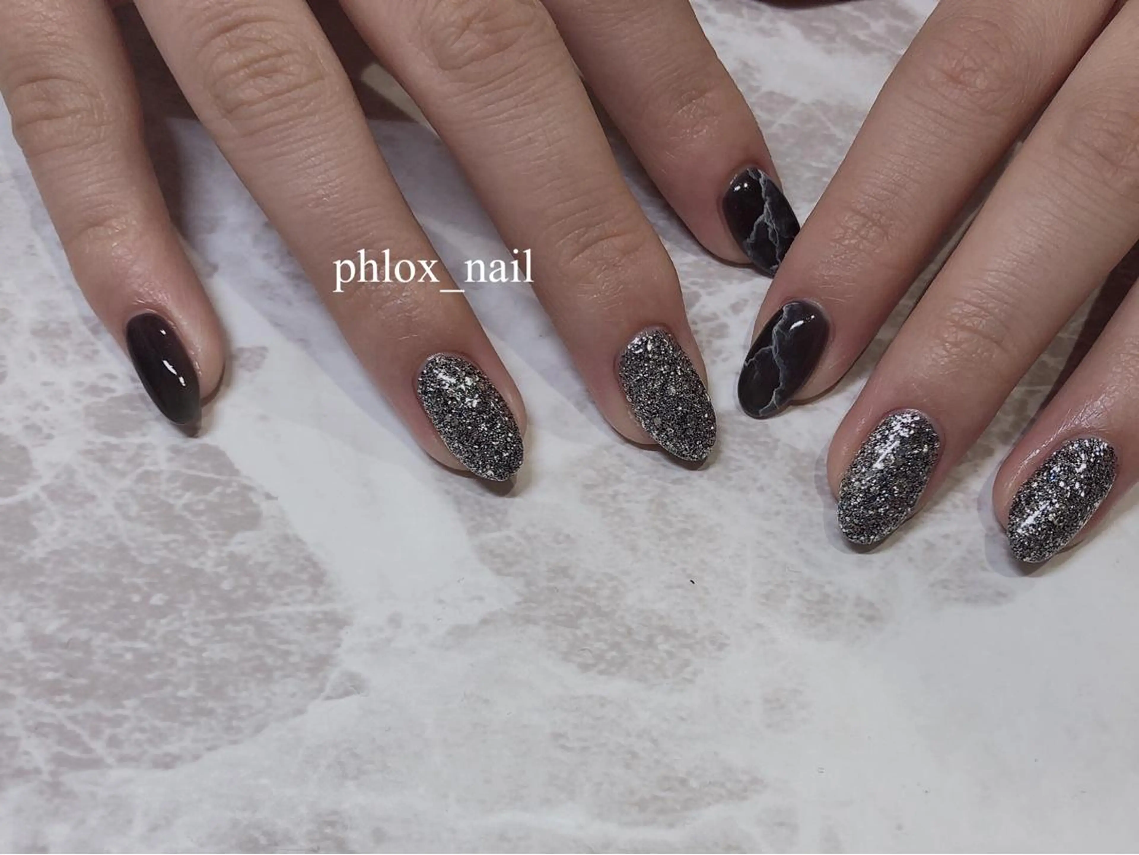 ネイル s/w ＿shokoのネイルデザイン