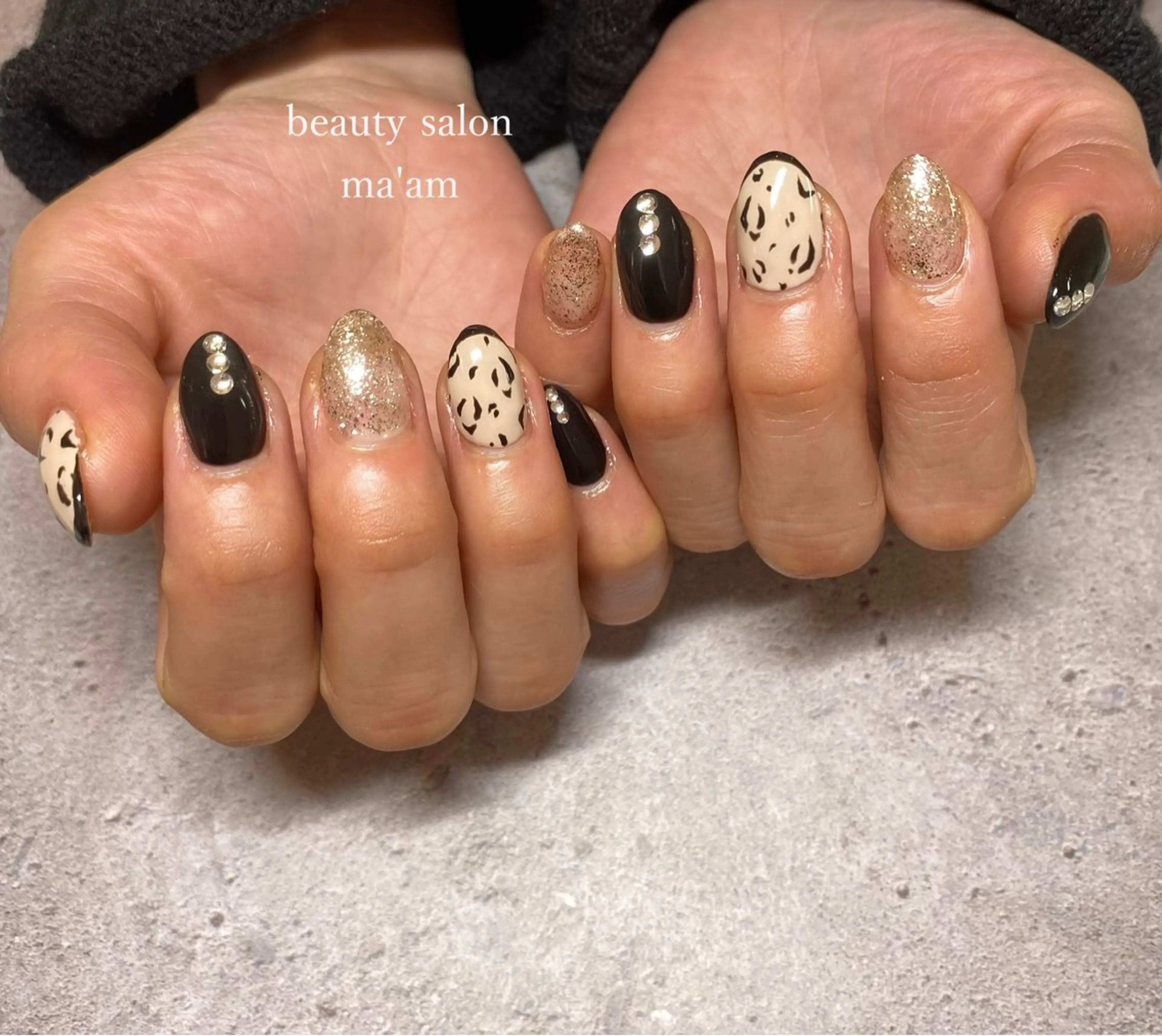 ネイル ハンドネイル beauty salon ma'am所属・chihiro 小路ネイルのネイルデザイン