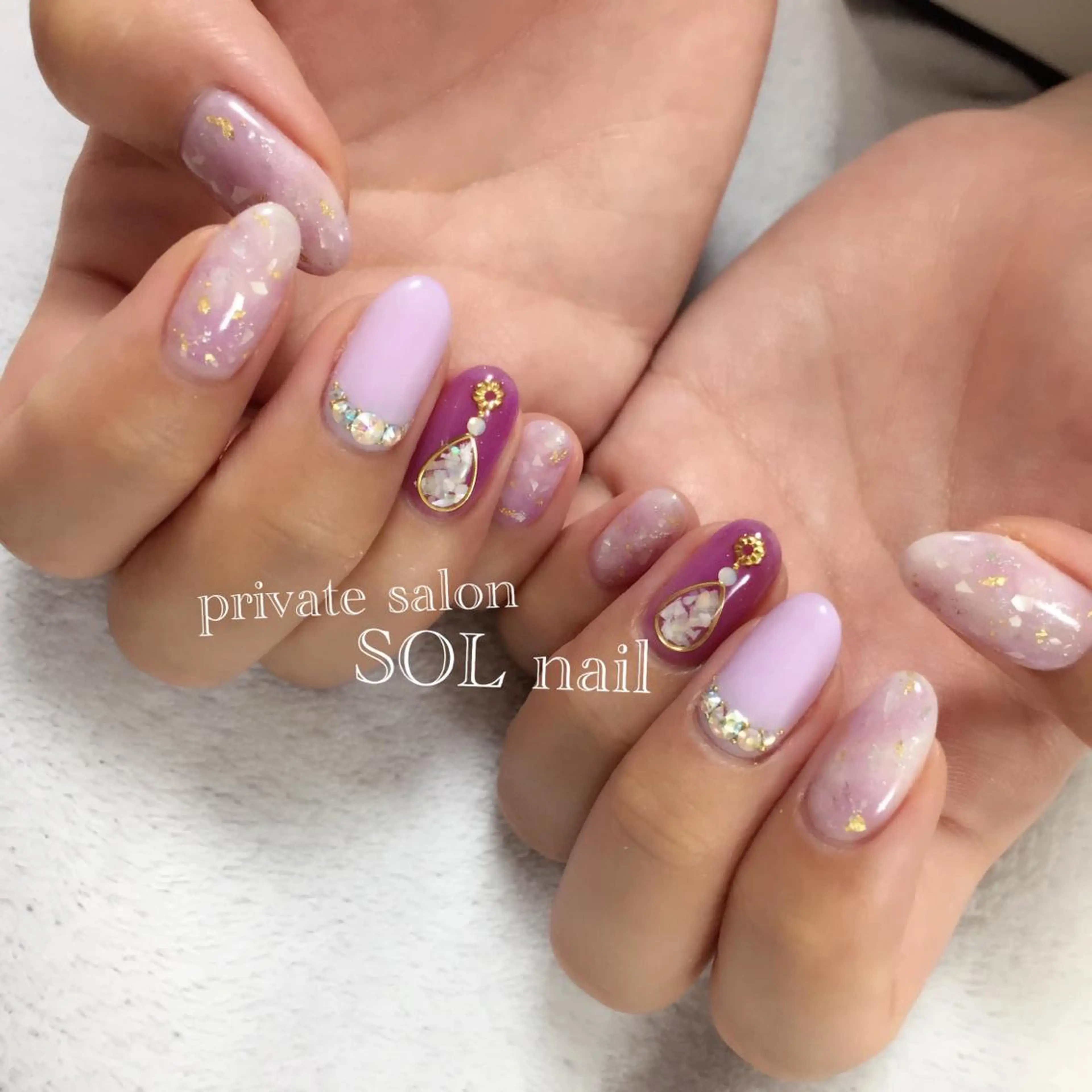 ネイル SOL NAILのネイルデザイン