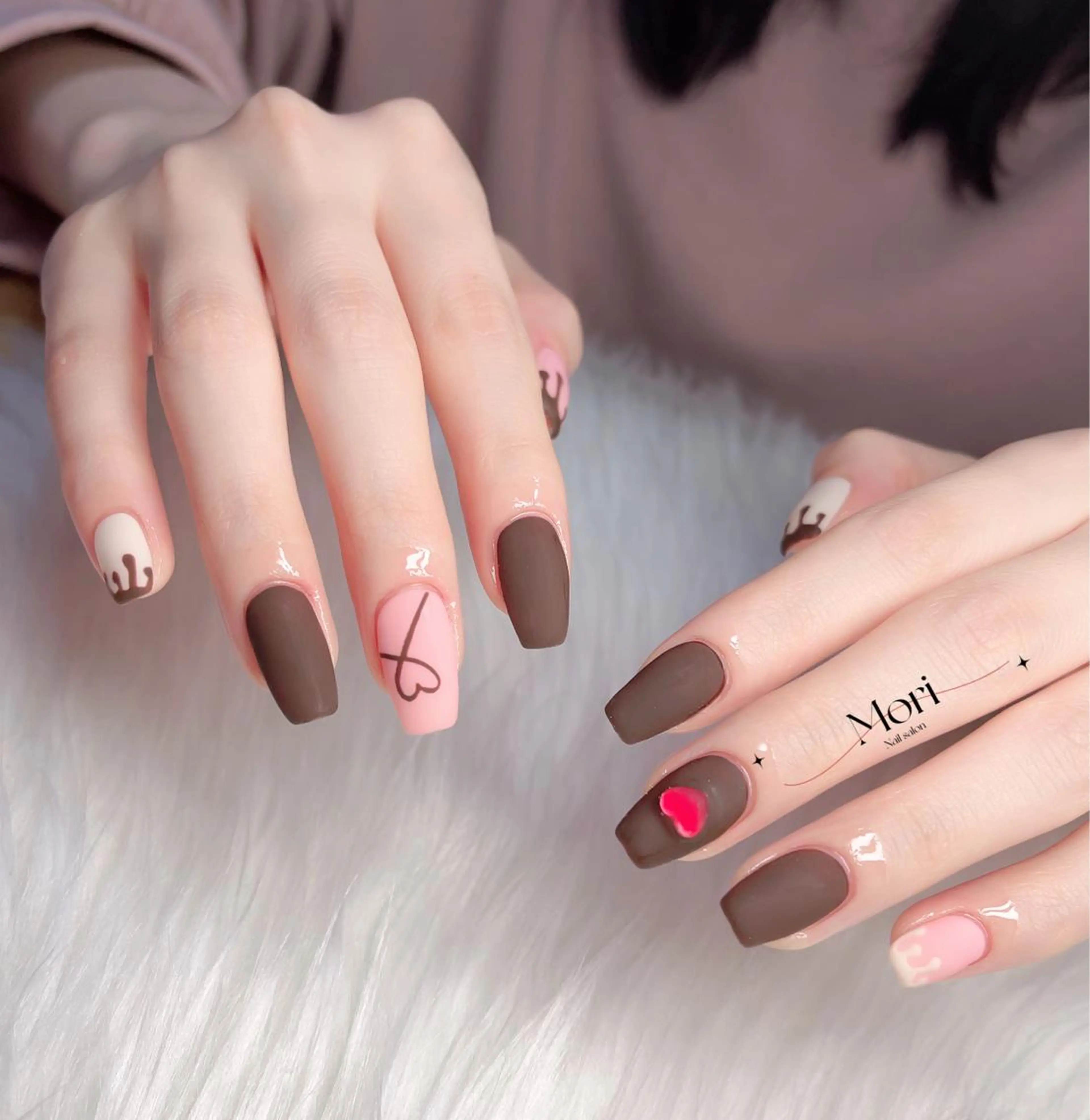 ネイル 森 ネイルサロンのネイルデザイン