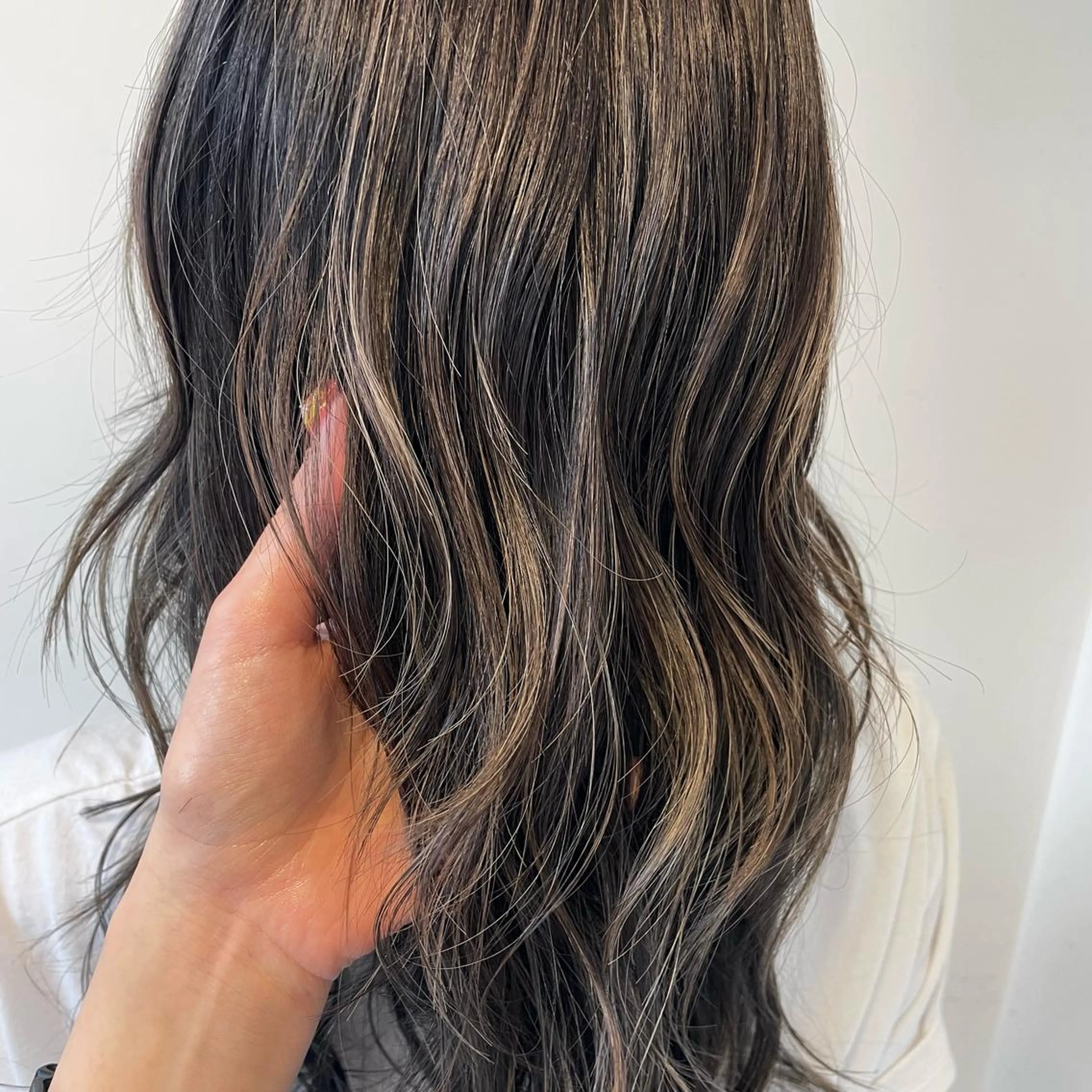 ロング カラー ハイライトカラー ハイライト 【azure横浜】 🧸misaki🌸のヘアスタイル