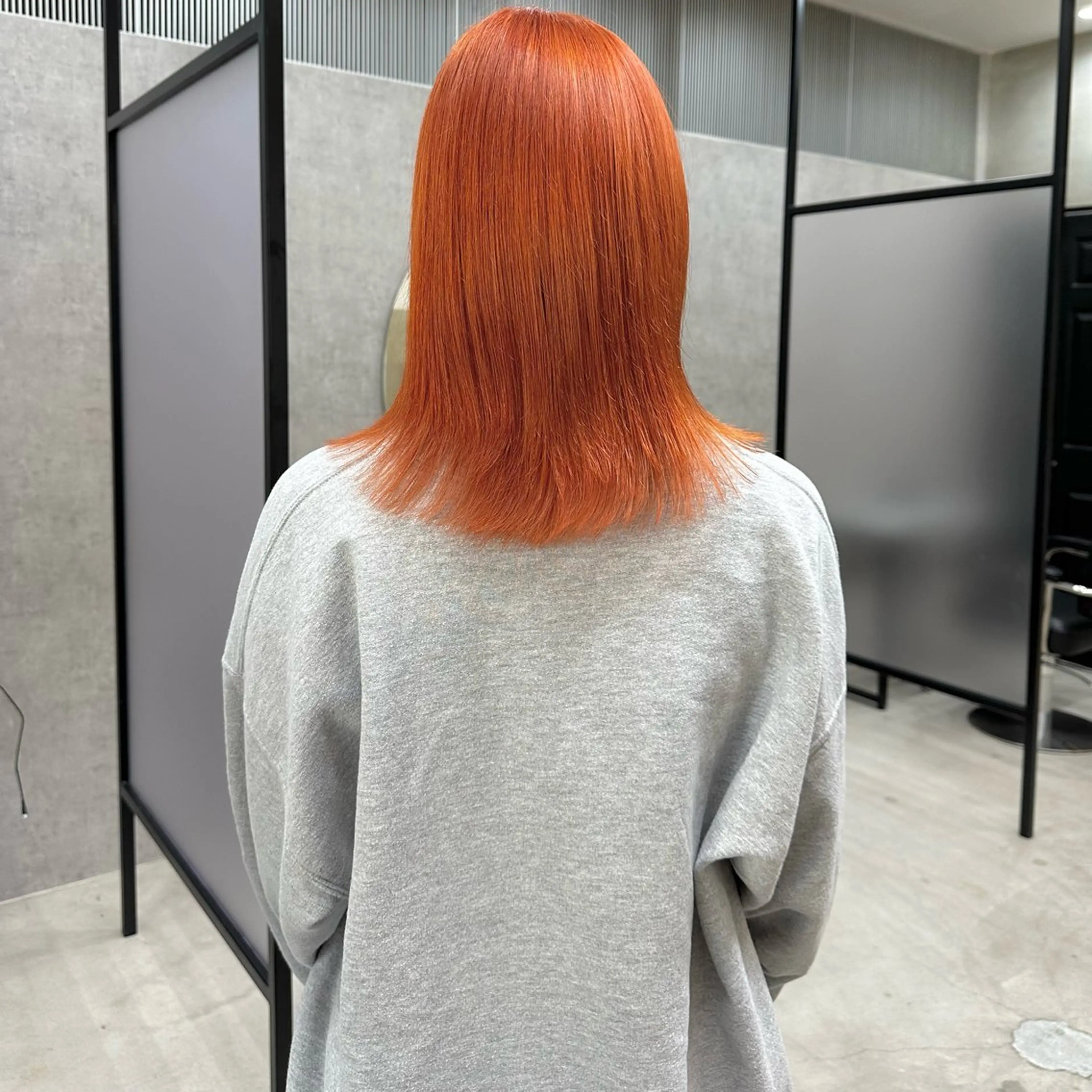 ミディアム カラー はちすか るかのヘアスタイル