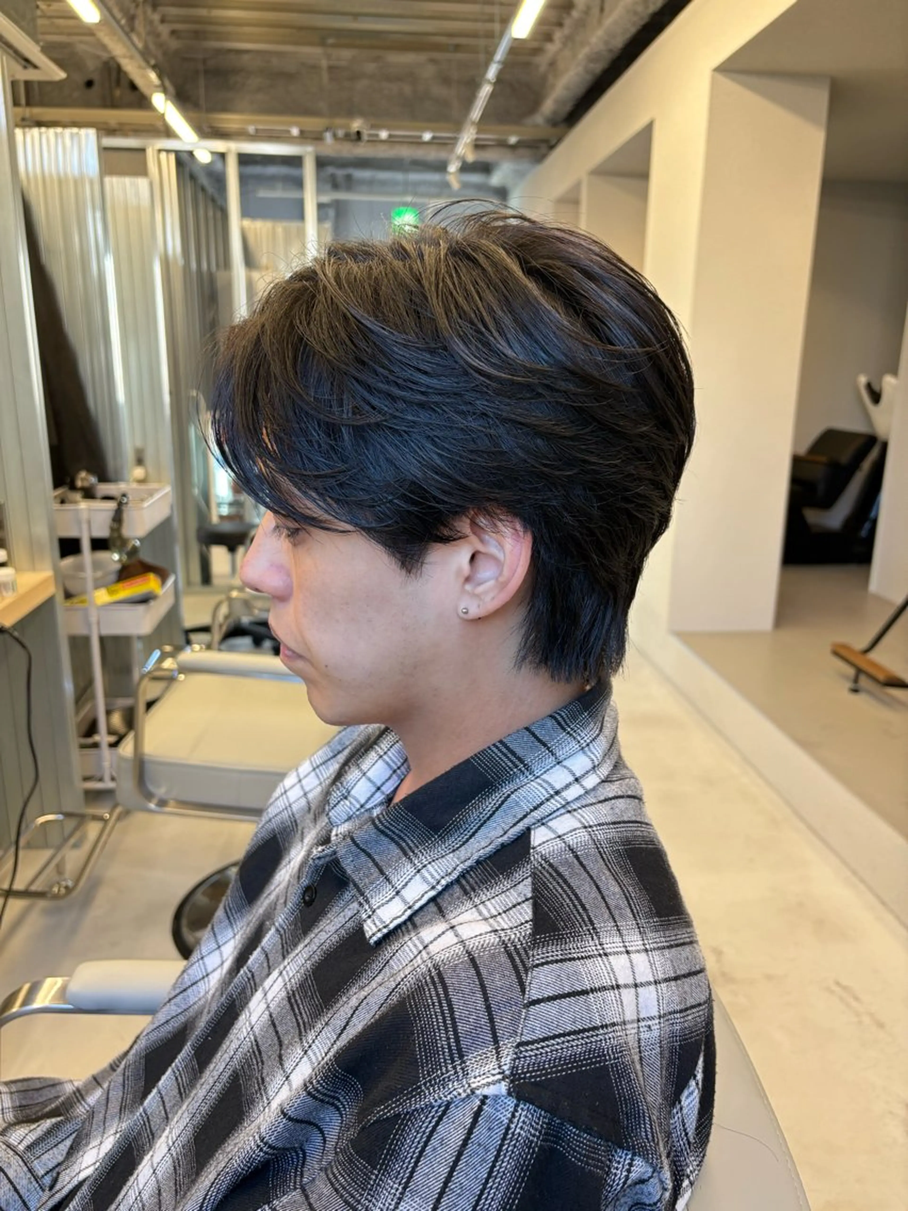 パーマ メンズ フェザーパーマ メンズパーマ カット パーマ メンズパーマ✨ メンズカット聖のヘアスタイル