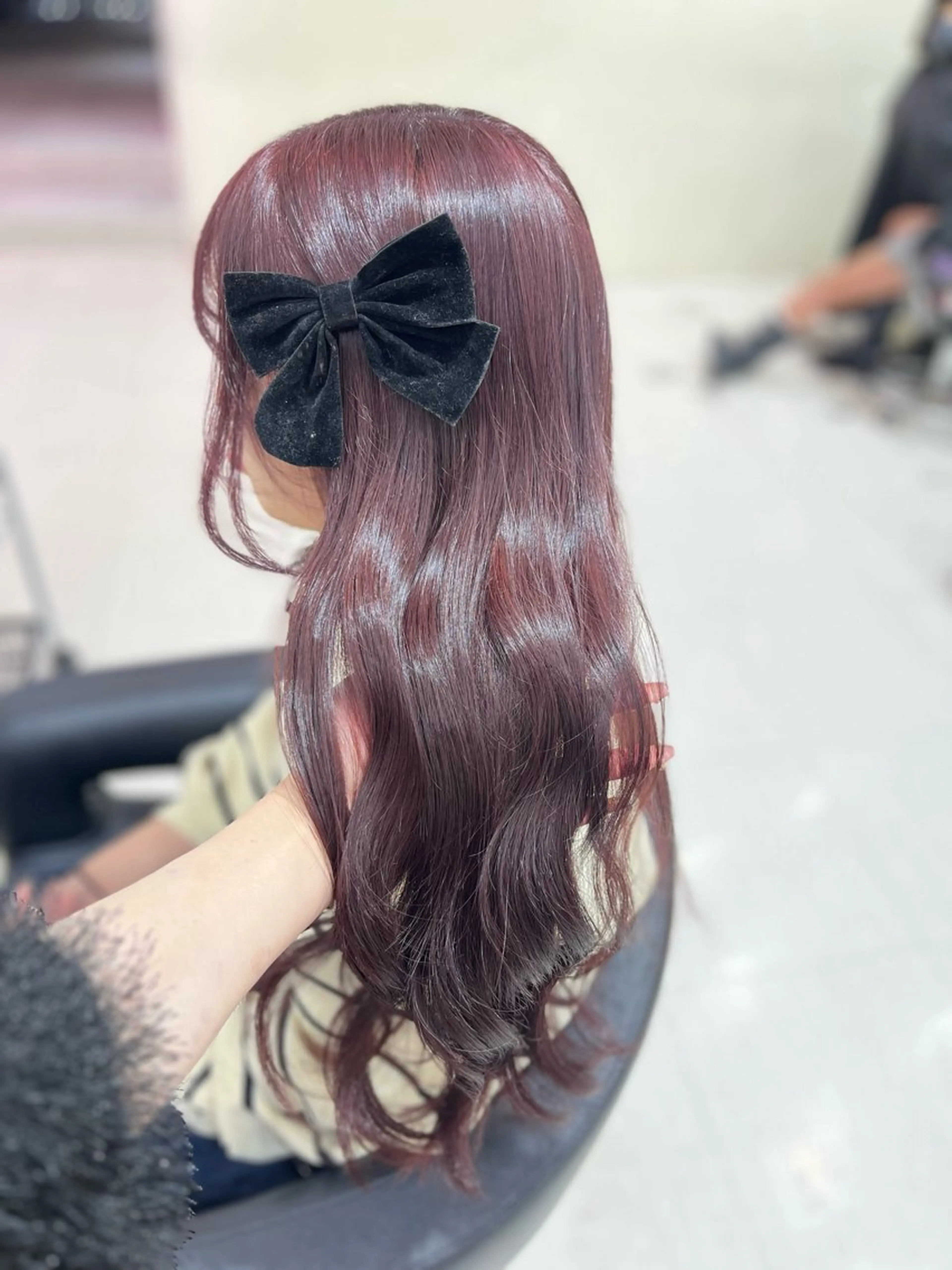 カラー ヘアカラー トリートメント ベージュ・ラベンダー カラー🎀りりのヘアスタイル