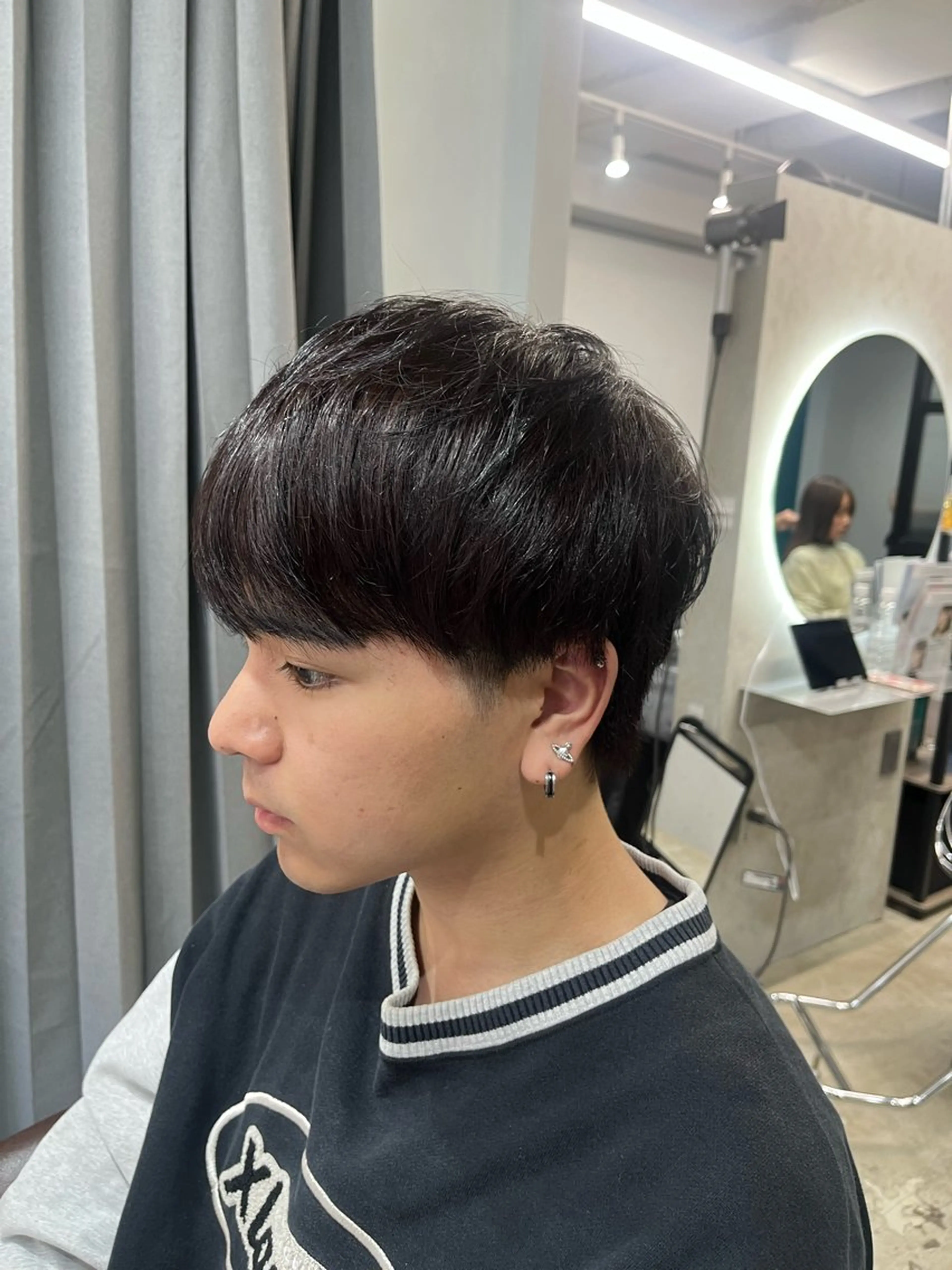 メンズ マッシュウルフ マッシュ 刈り上げ メンズウルフカット ウルフカット 💈etora渋谷店 カットモデル募集💈のヘアスタイル