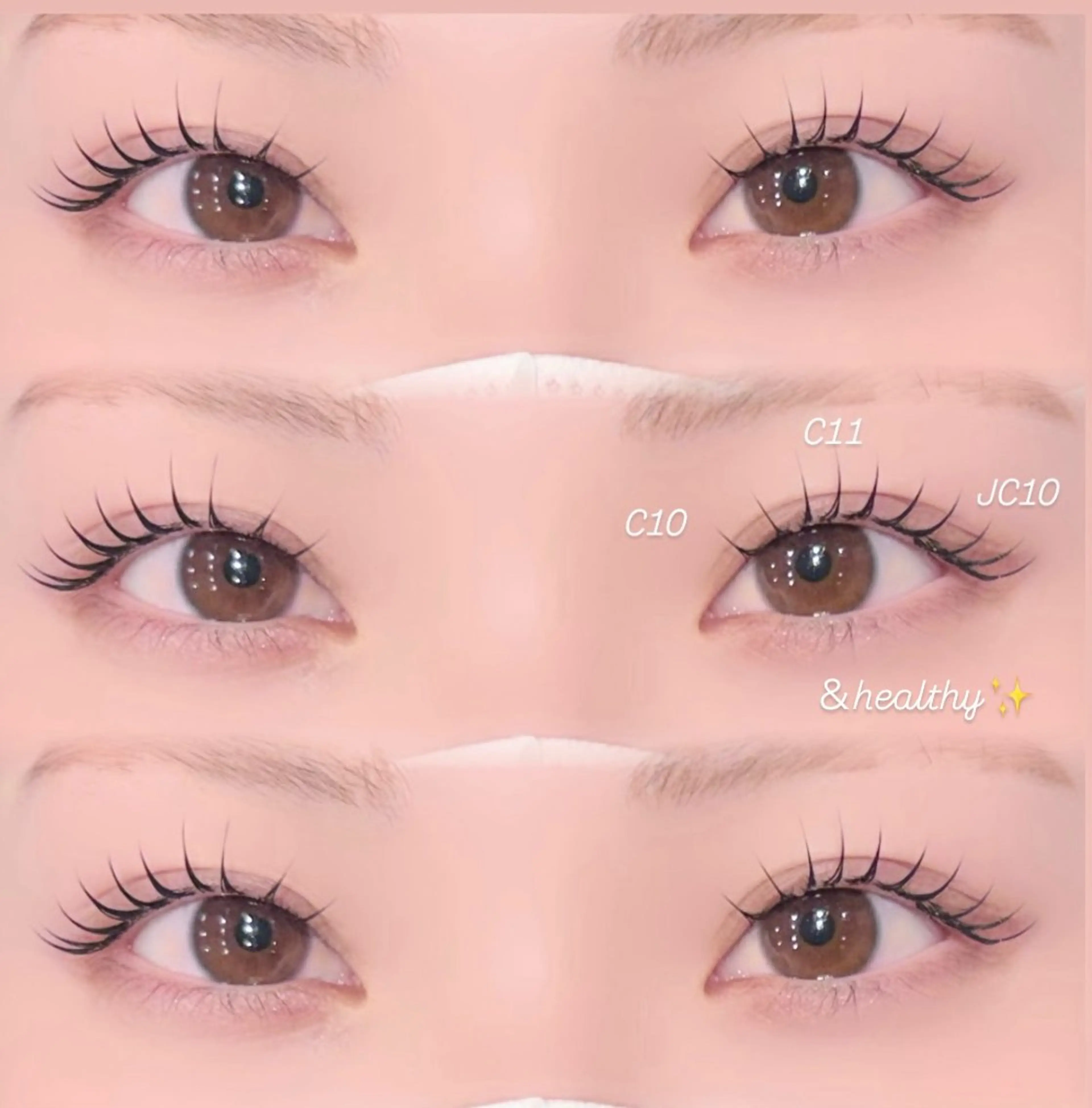 マツエク・マツパ フラットラッシュ ナチュラル 野田 明七のマツエク・マツパデザイン